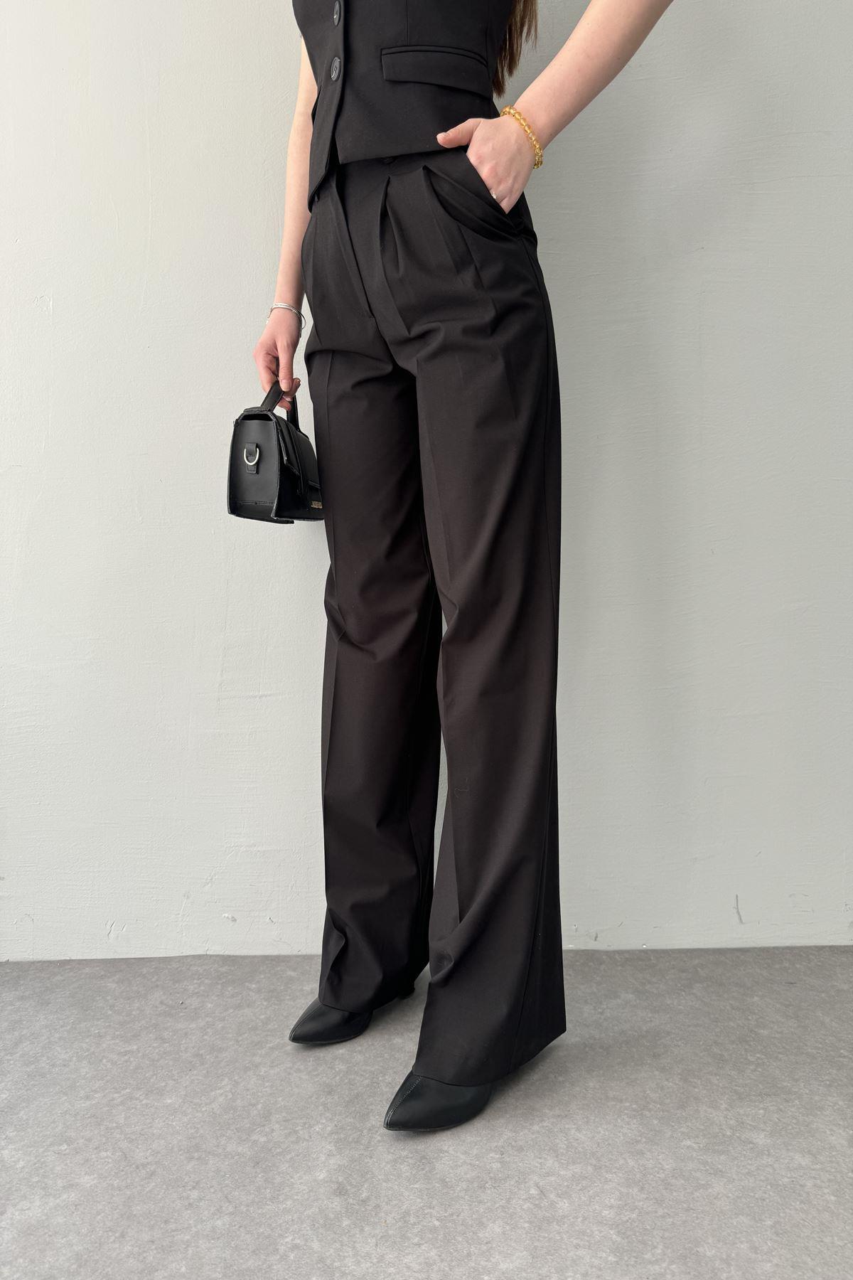 BEL AYARLANABİLİ BELİ ŞIK PANTOLON