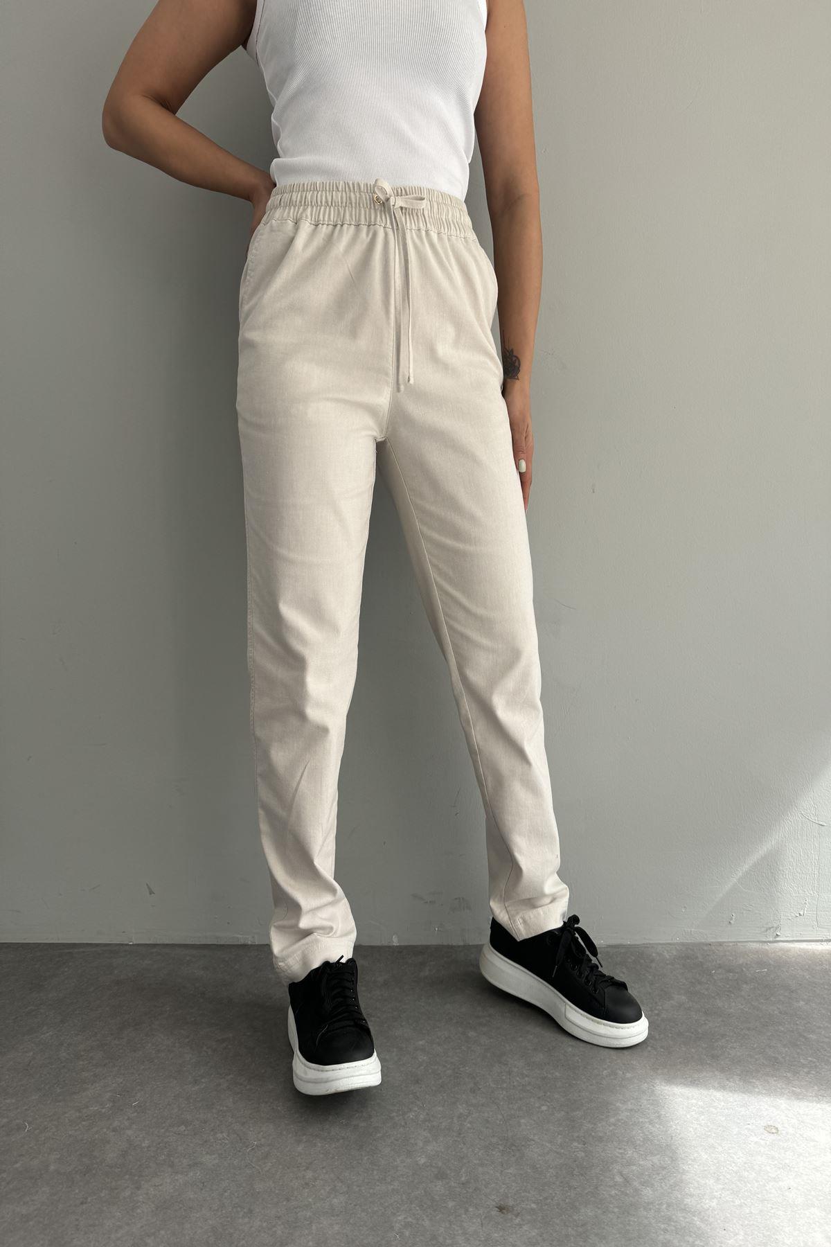 BEL BÜZGÜ DETAY JOGGER