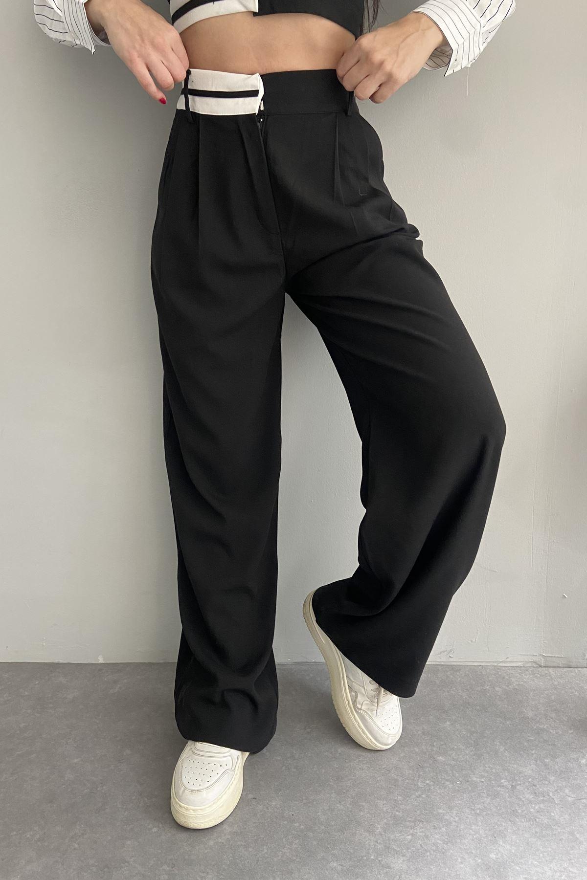 BEL DETAYLI PANTOLON