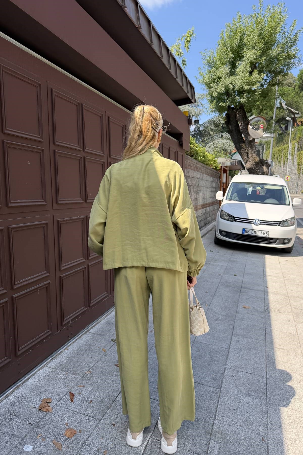 BEL LASTİKLİ OVERSİZE PANTOLON