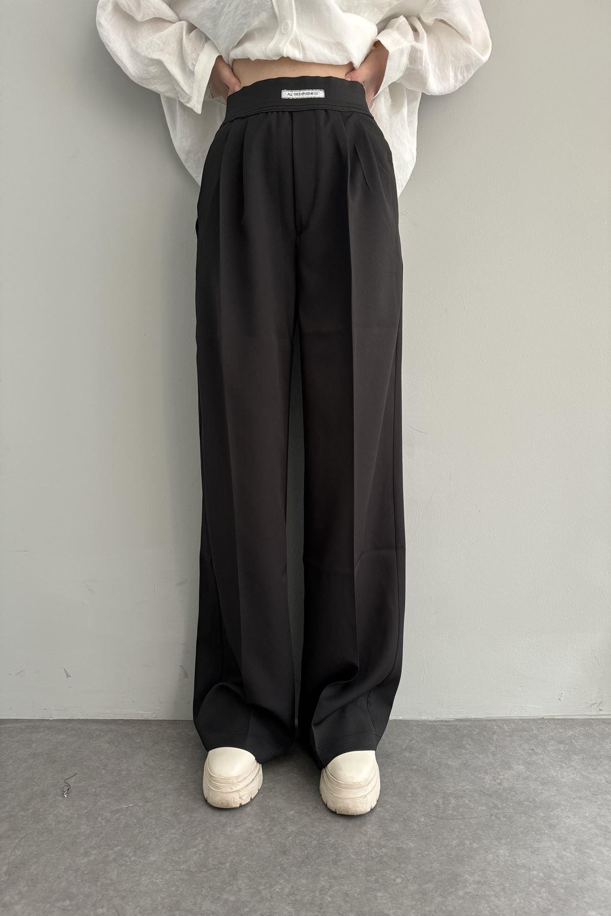 BELİ LASTİKLİ BOL PANTOLON