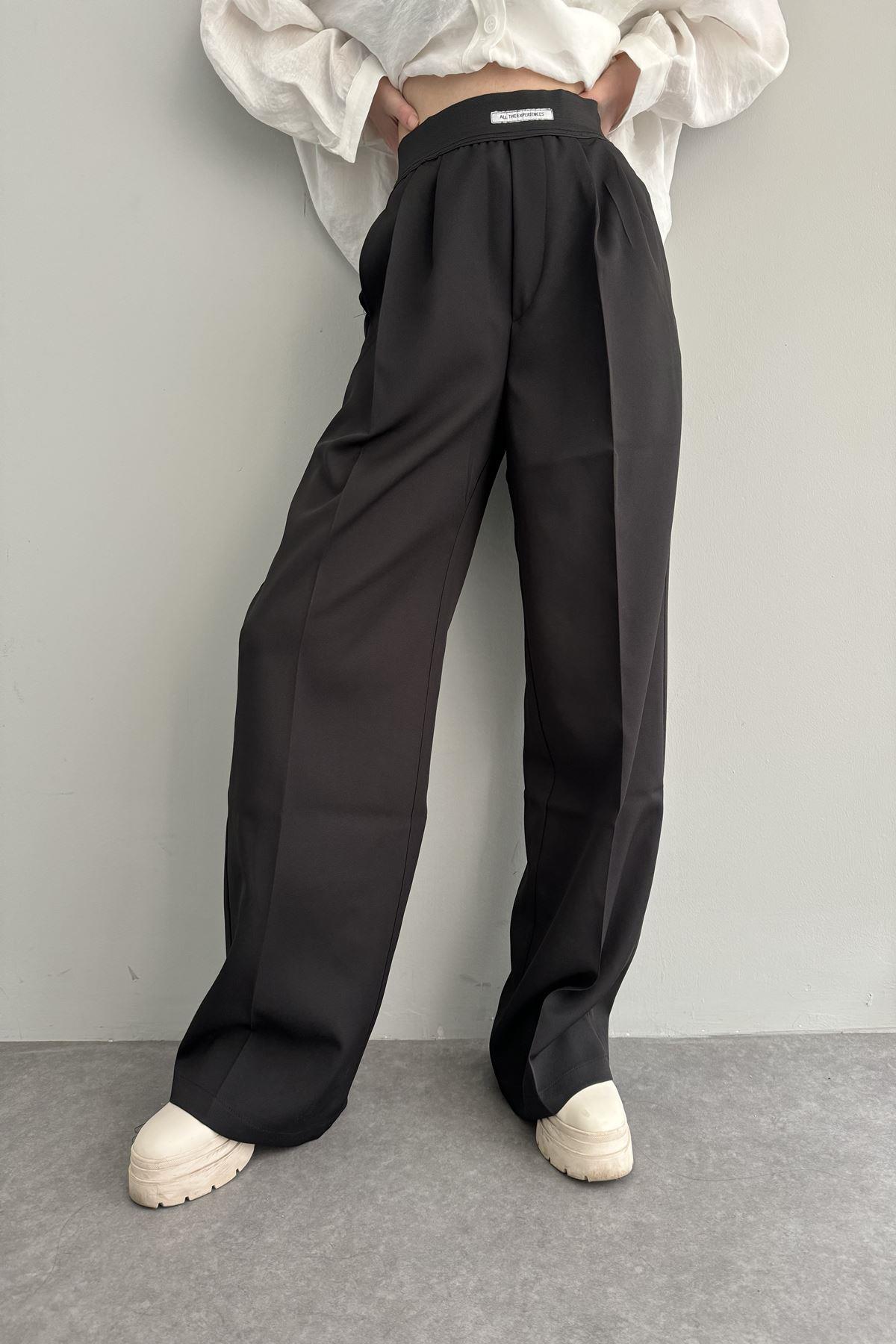 BELİ LASTİKLİ BOL PANTOLON