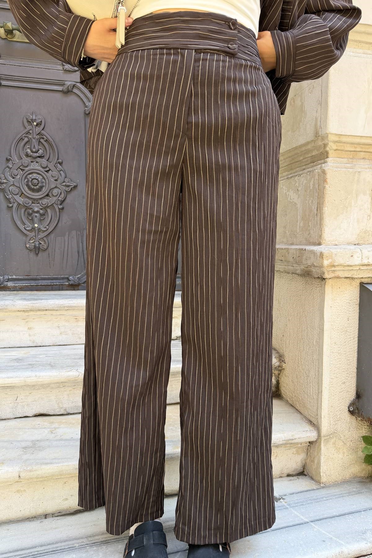 ÇİZGİ DETAYLI PANTOLO N