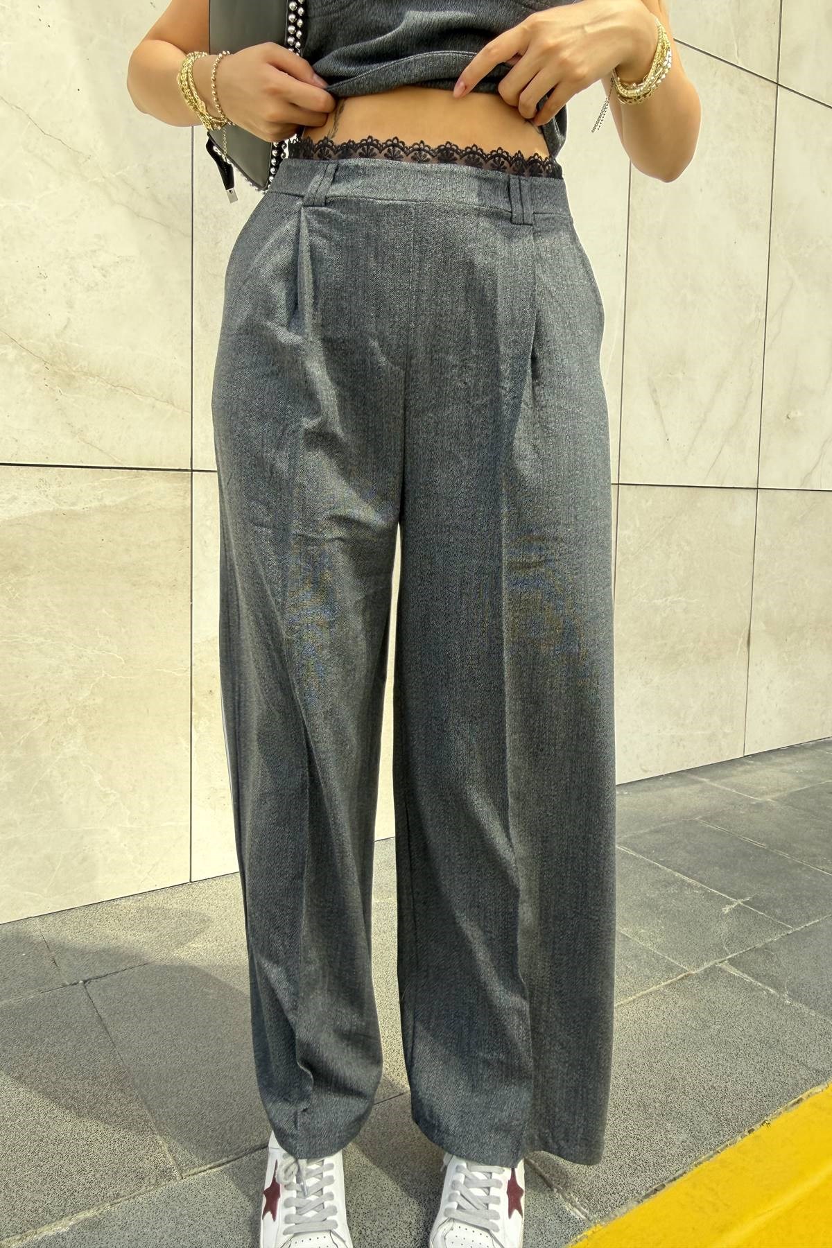 DANTEL DETAY PANTOLON