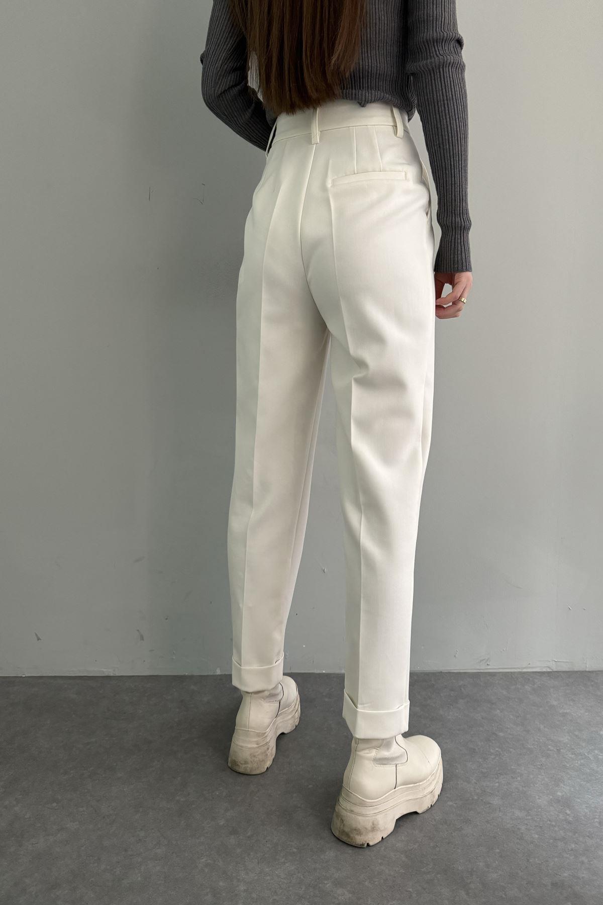 DUBLE PAÇA DÜZ FİT PANTOLON