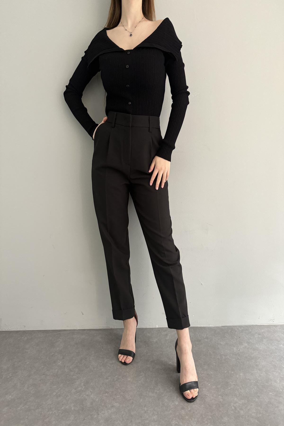 DUBLE PAÇA DÜZ FİT PANTOLON