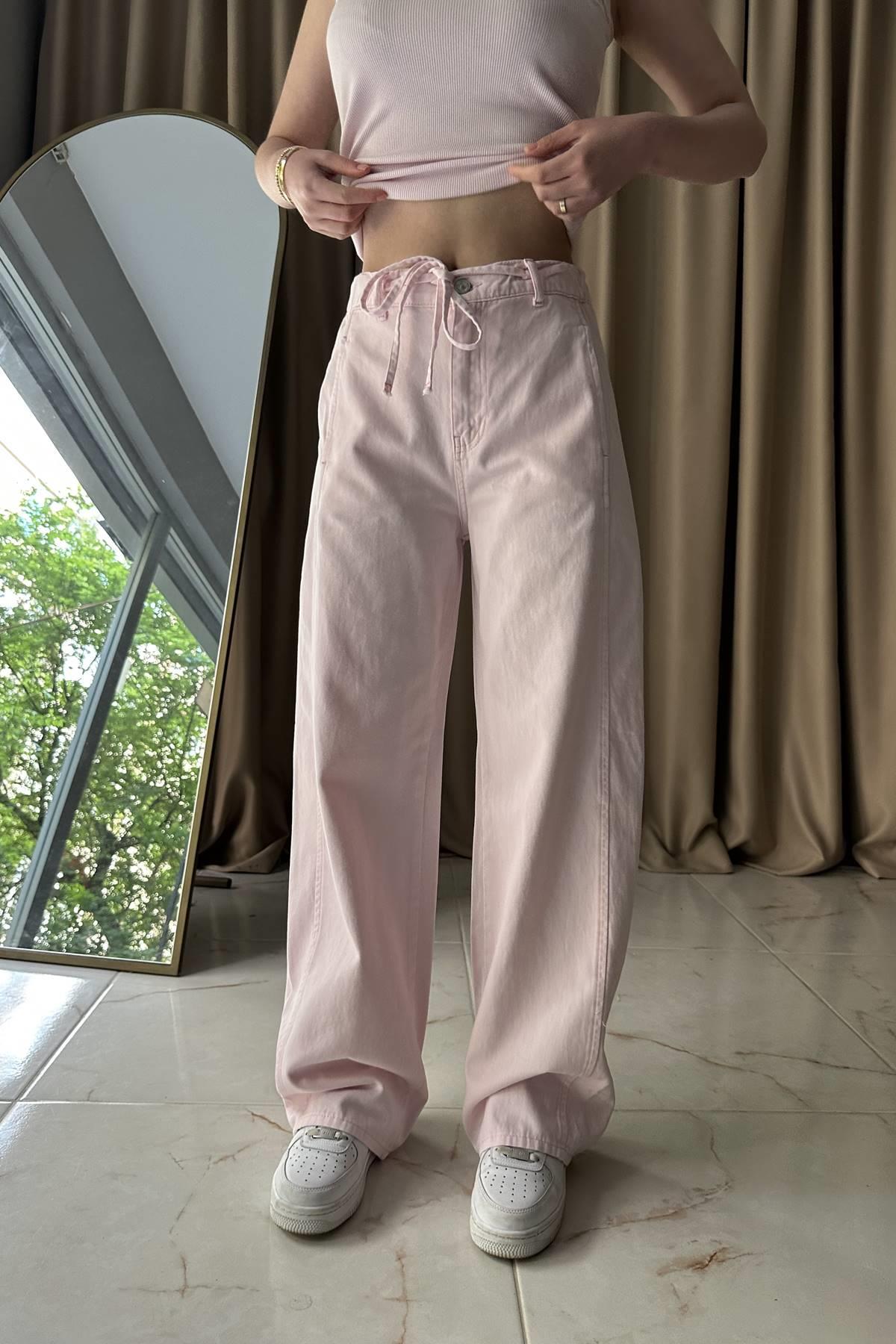 GİZLİ CEPLİ PAMUKLU PANTOLON