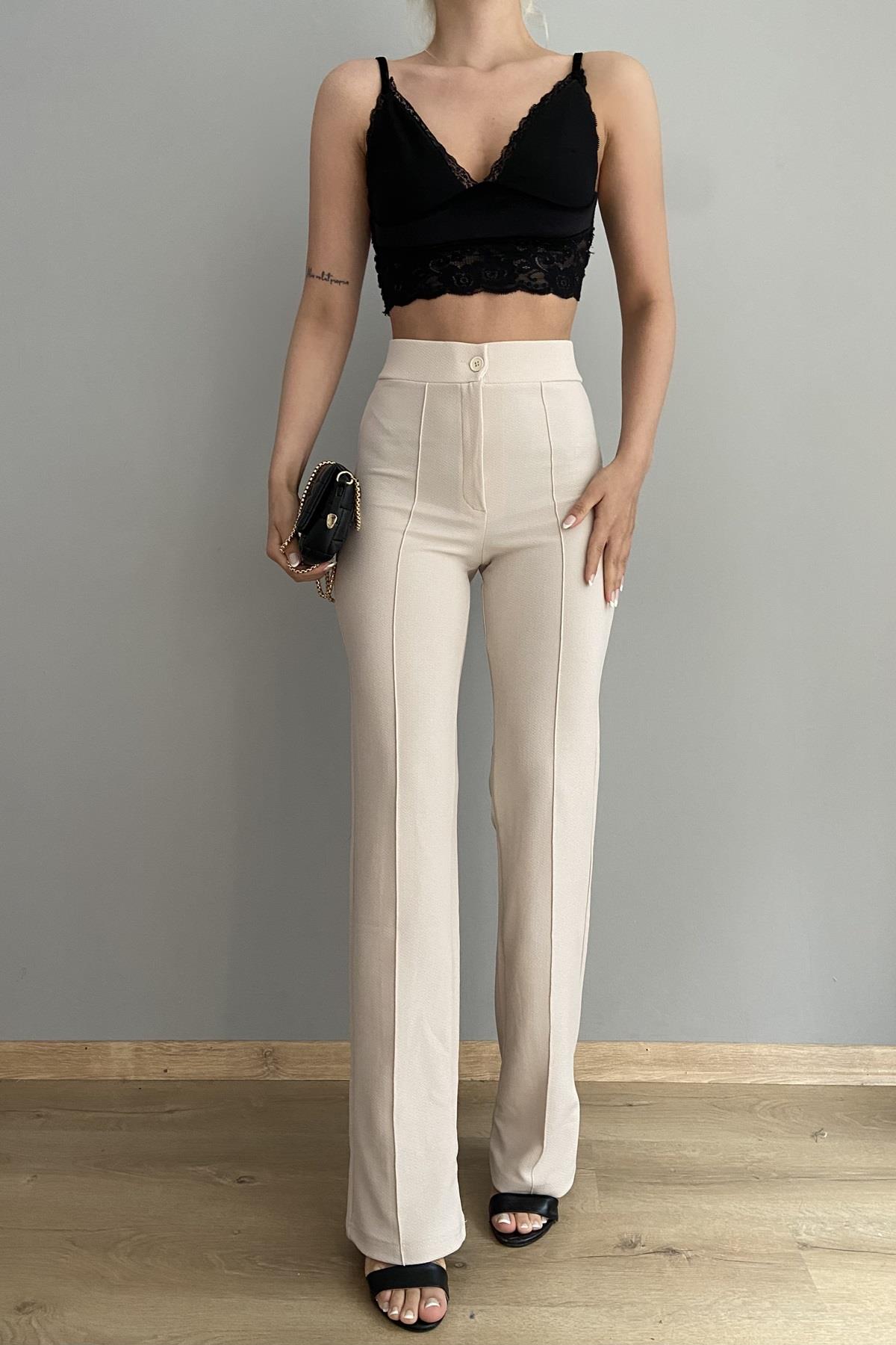 LİKRALI  PALAZZO PANTALON