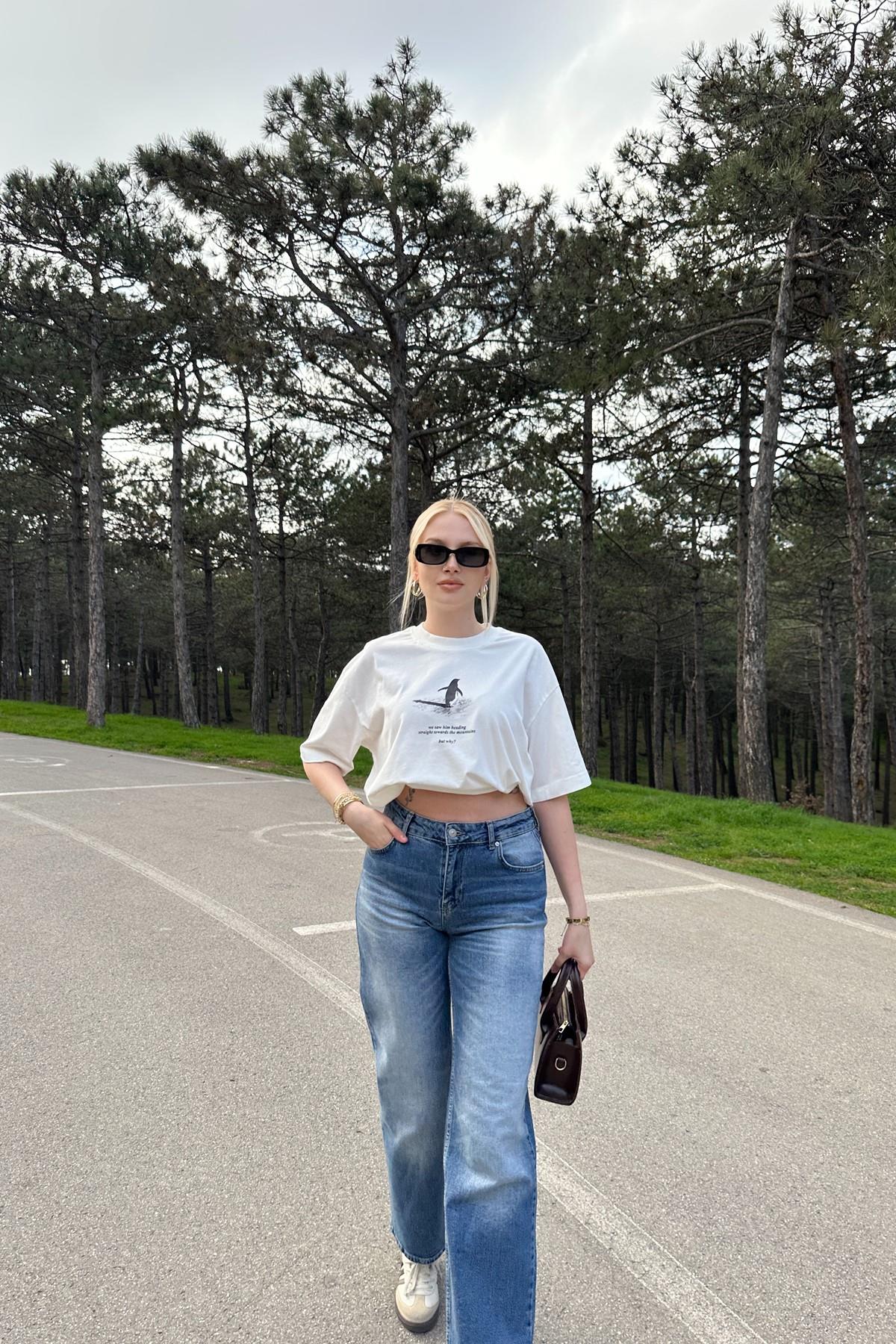 LİKRALI RELAX KOT PANTOLON