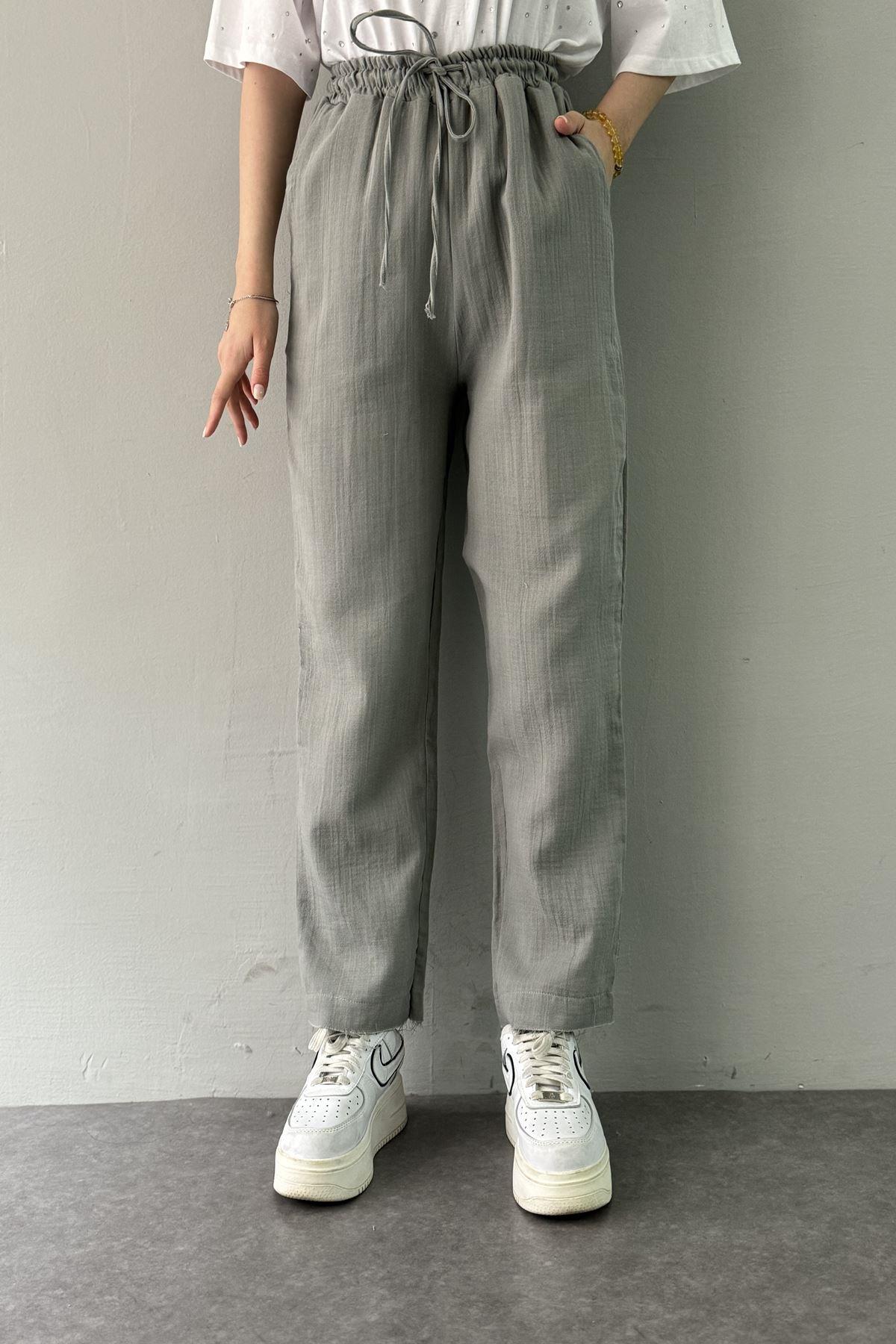 müslin kumaş pantolon