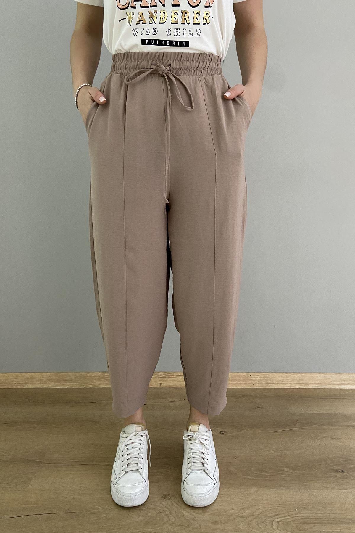 PAÇA PİLELİ BALON PANTOLON