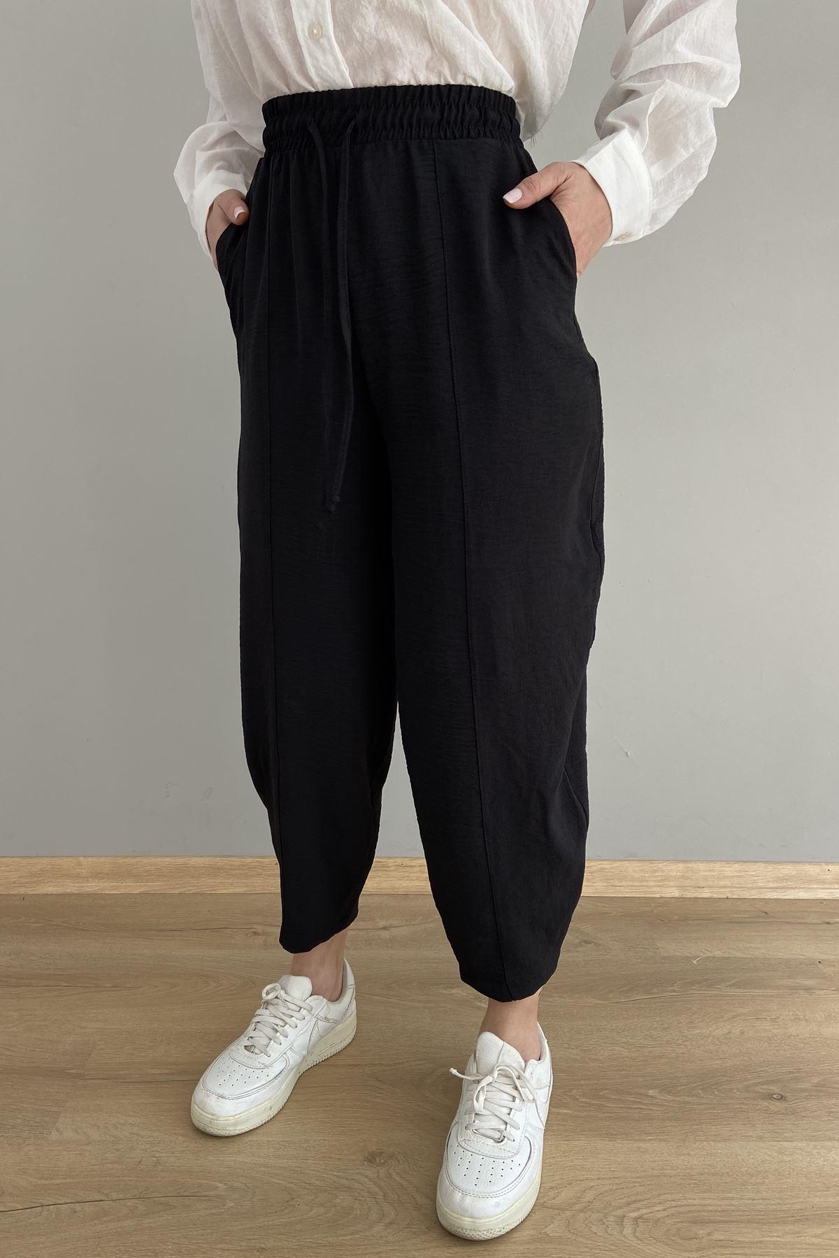 PAÇA PİLELİ BALON PANTOLON