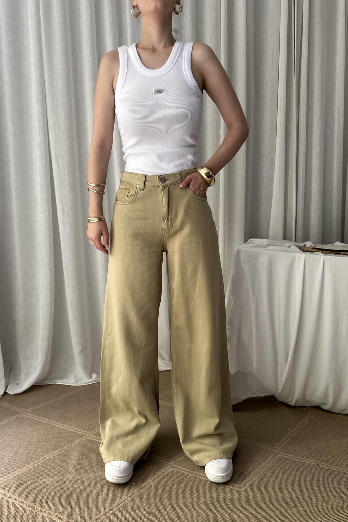 PARÇA BOYA TENCEL PANTOLON