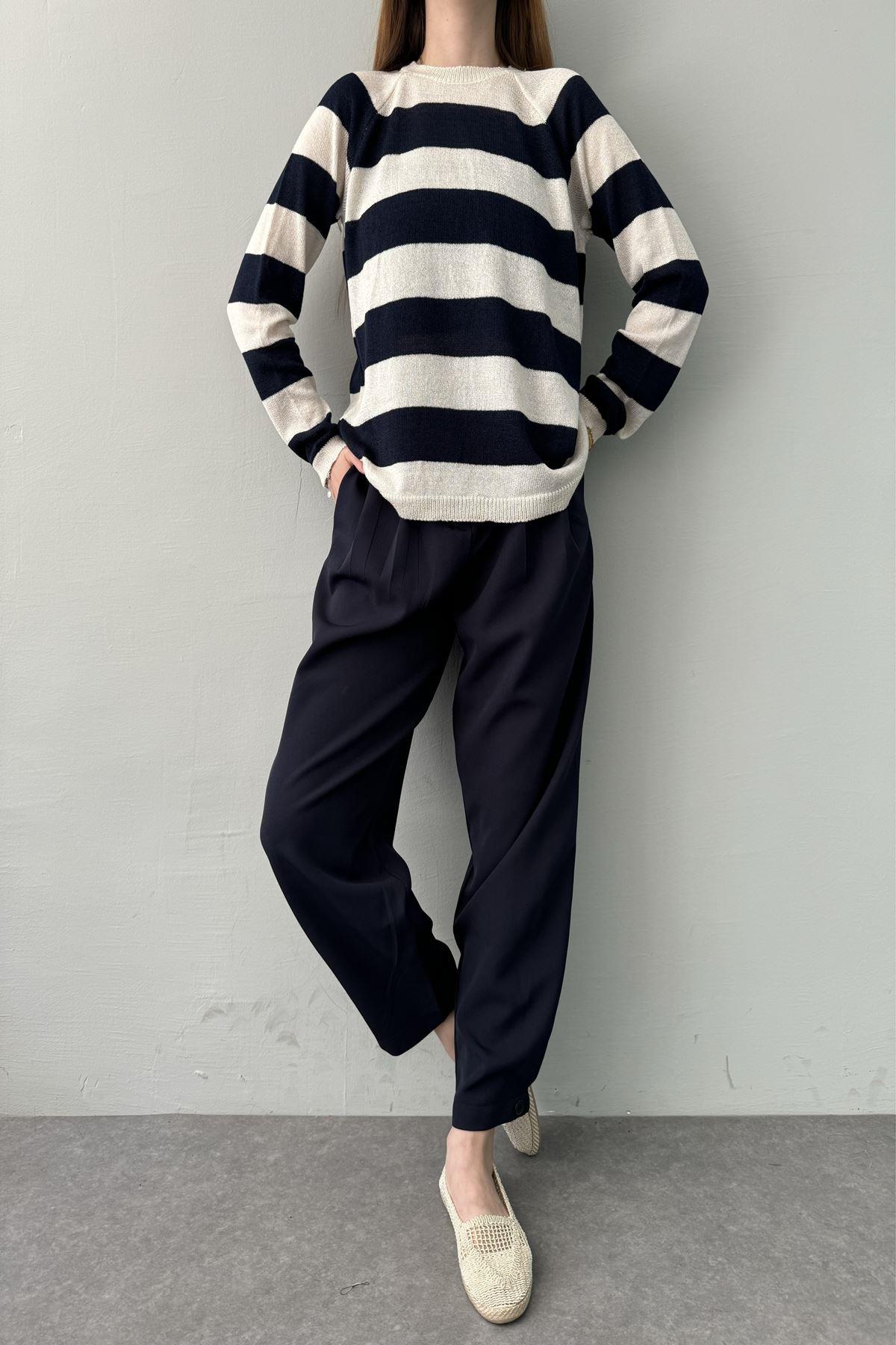 PİLE DETAYLI PANTOLON