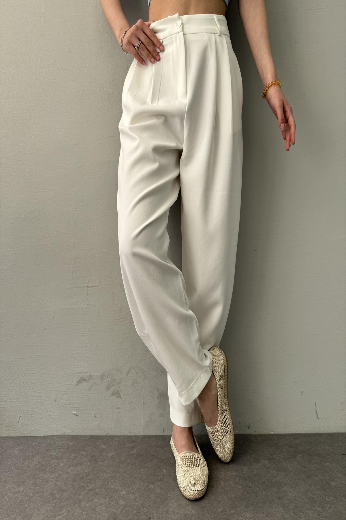 PİLE DETAYLI PANTOLON