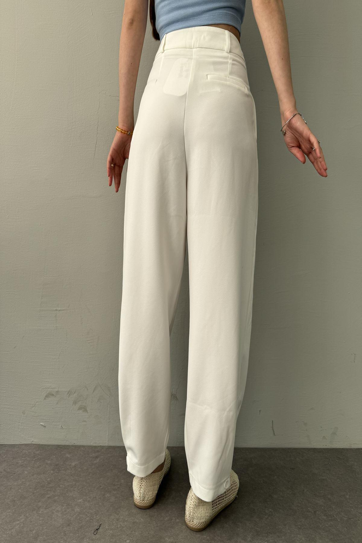 PİLE DETAYLI PANTOLON