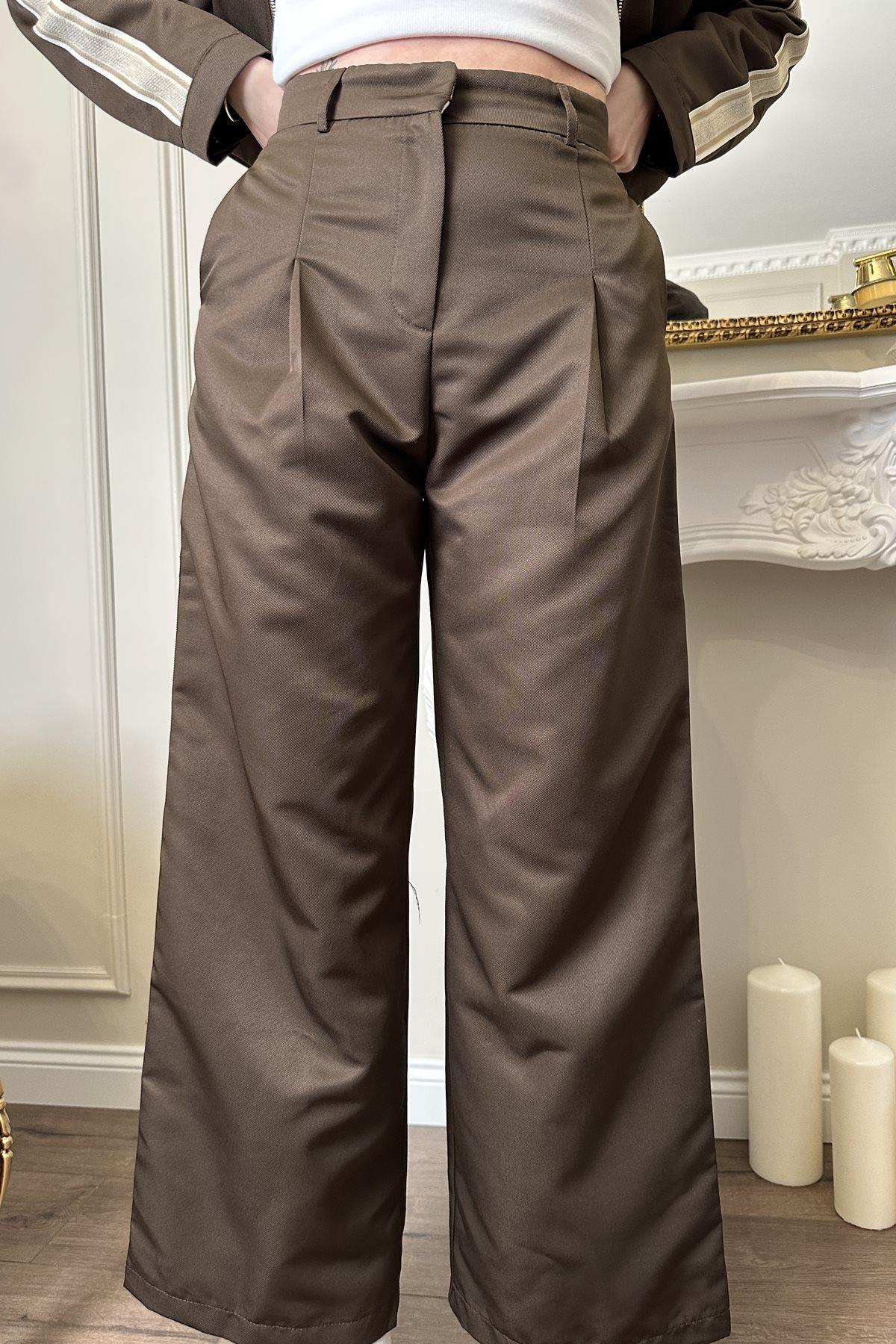 ŞERİT DETAYLI PANTOLON