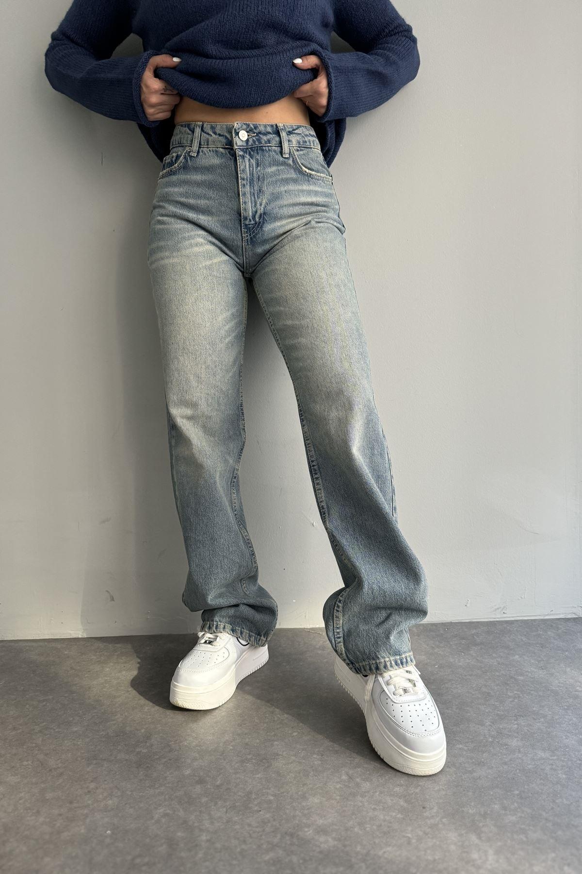 TİNT YIKAMA FLARE PANTOLON
