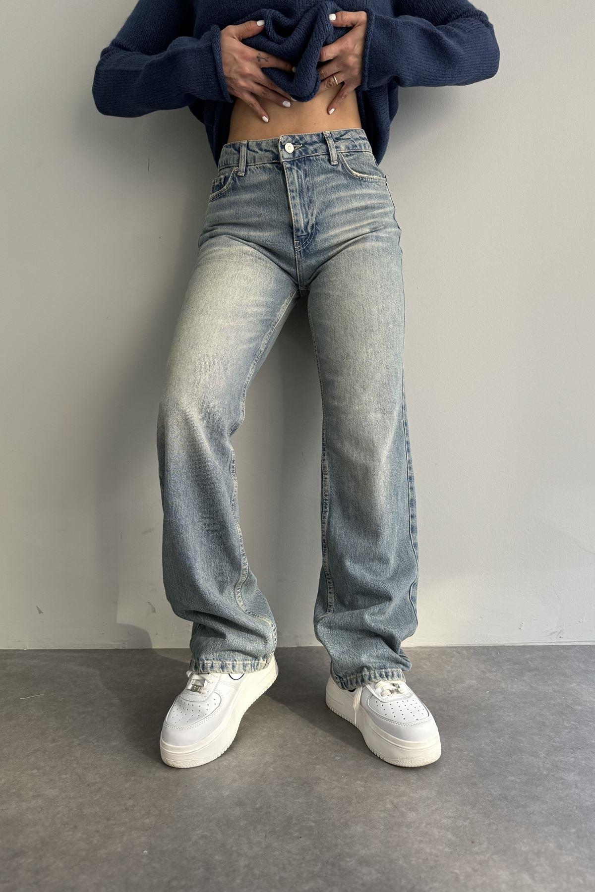 TİNT YIKAMA FLARE PANTOLON