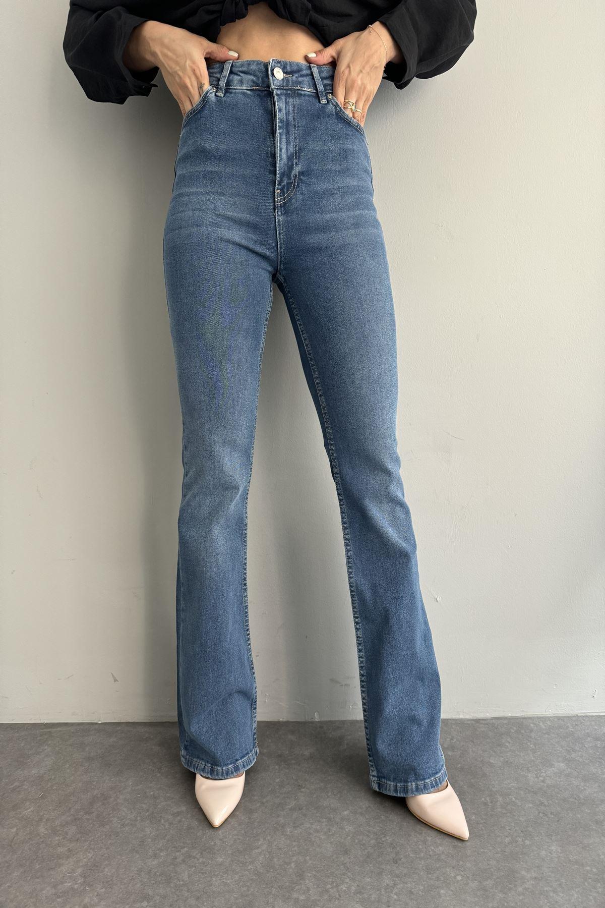 TİNT YIKAMA FLARE PANTOLON