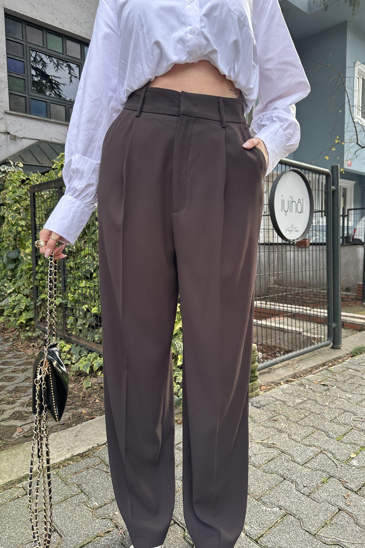 YÜKSEK BEL PANTALON
