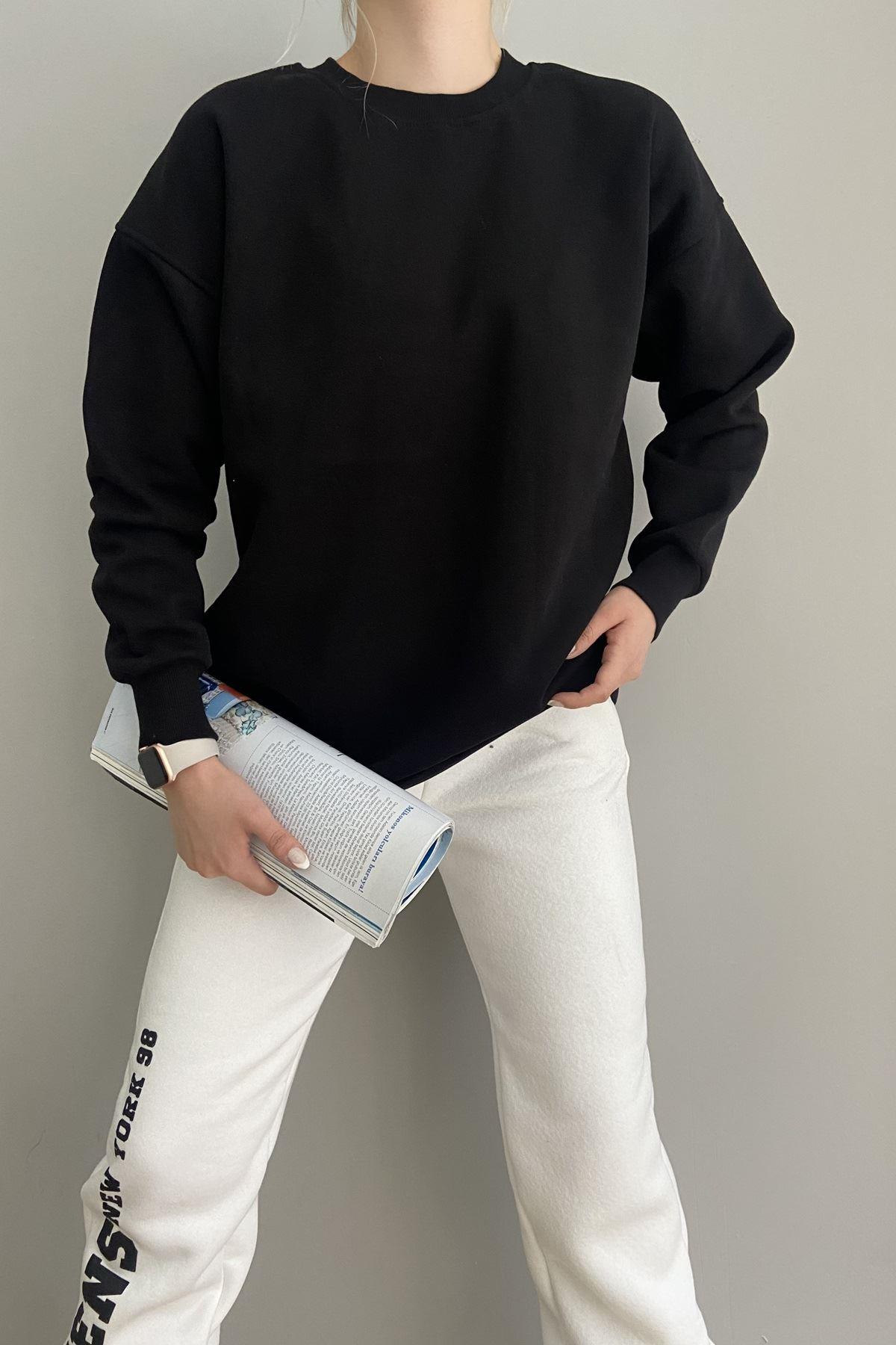 BİSKLET YAKA SWEAT