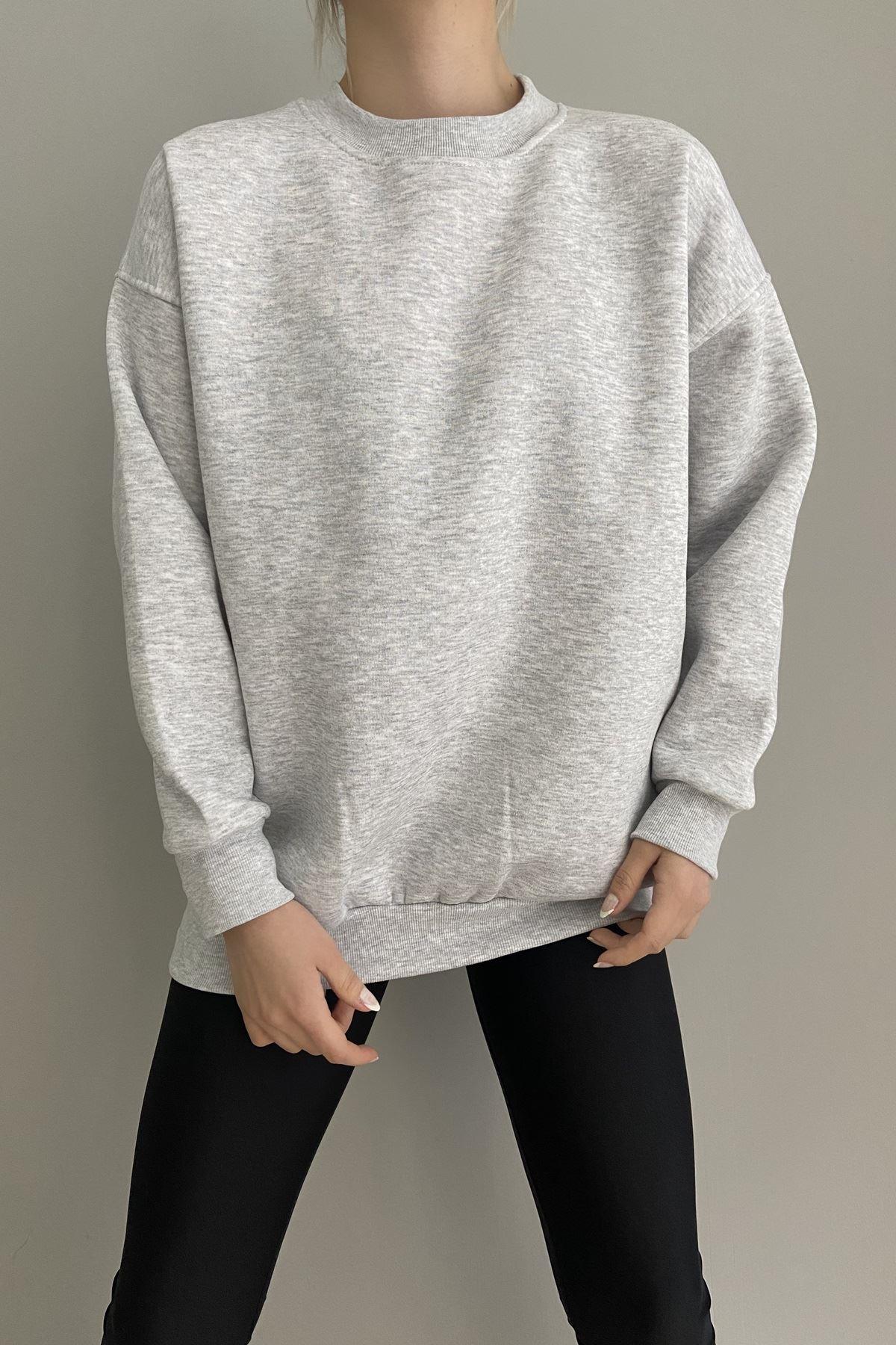 BİSKLET YAKA SWEAT