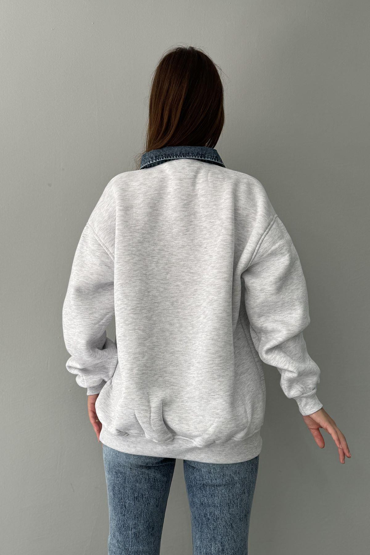 FEARLESS NAKIŞLI SWEATSHIRT