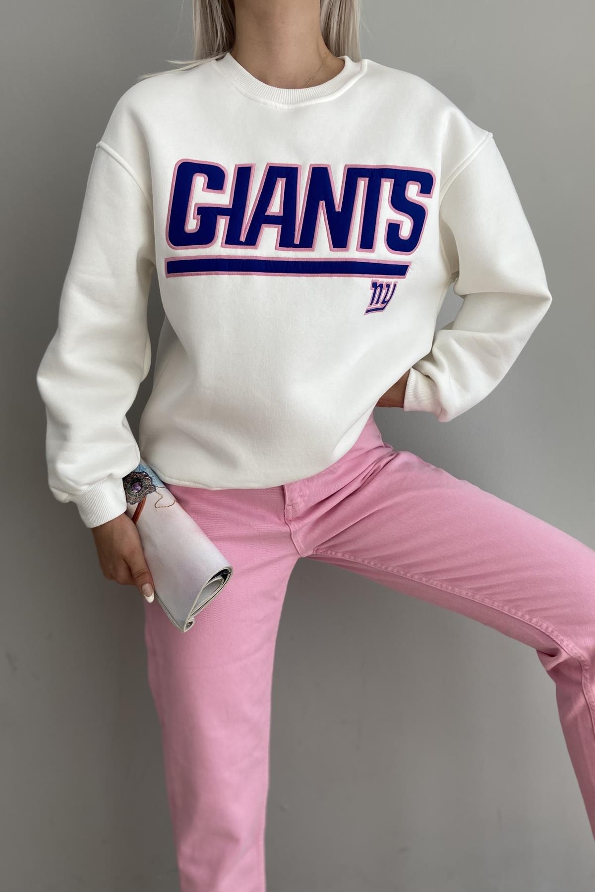 GLANTS NAKIŞLI SWEATSHIRT