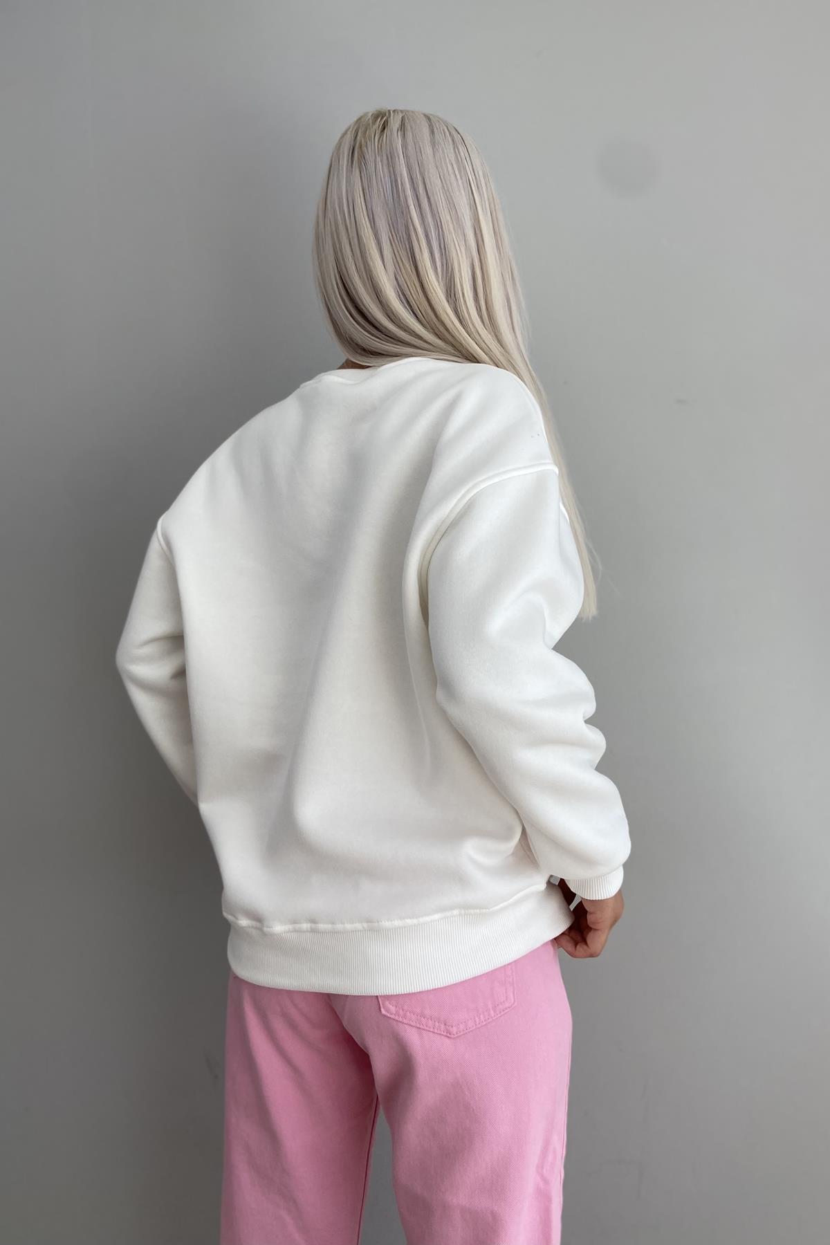 GLANTS NAKIŞLI SWEATSHIRT