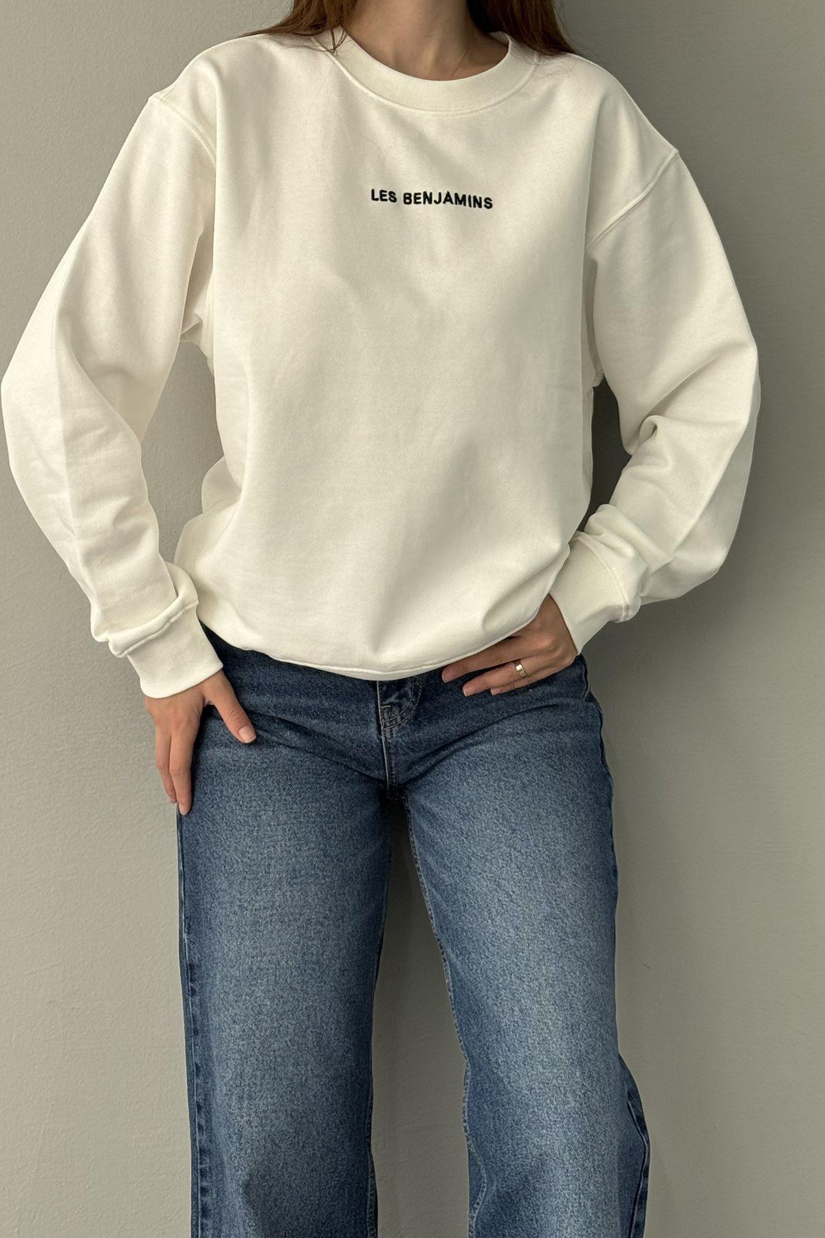 LB NAKIŞLI SWEATSHIRT