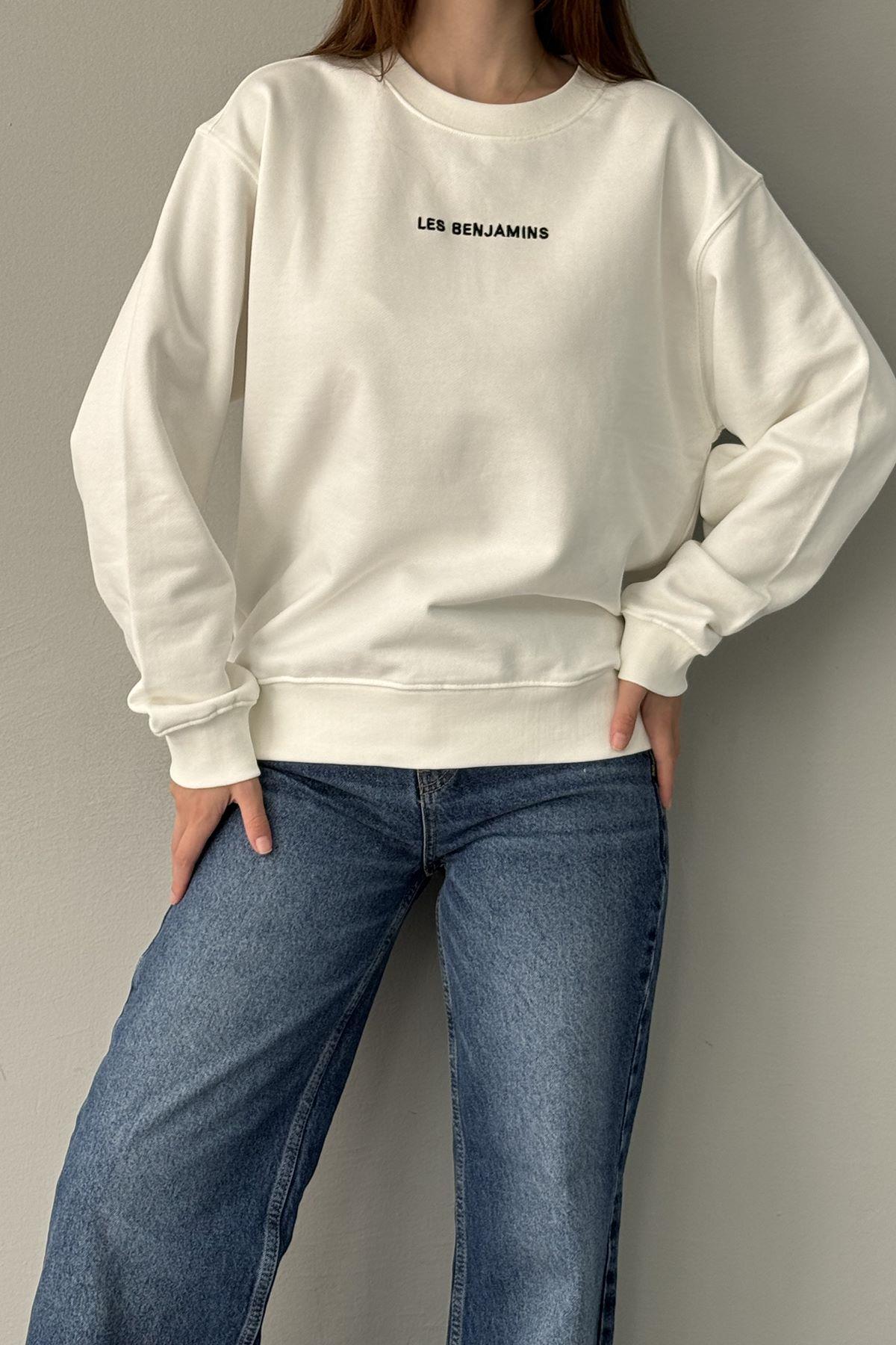 LB NAKIŞLI SWEATSHIRT