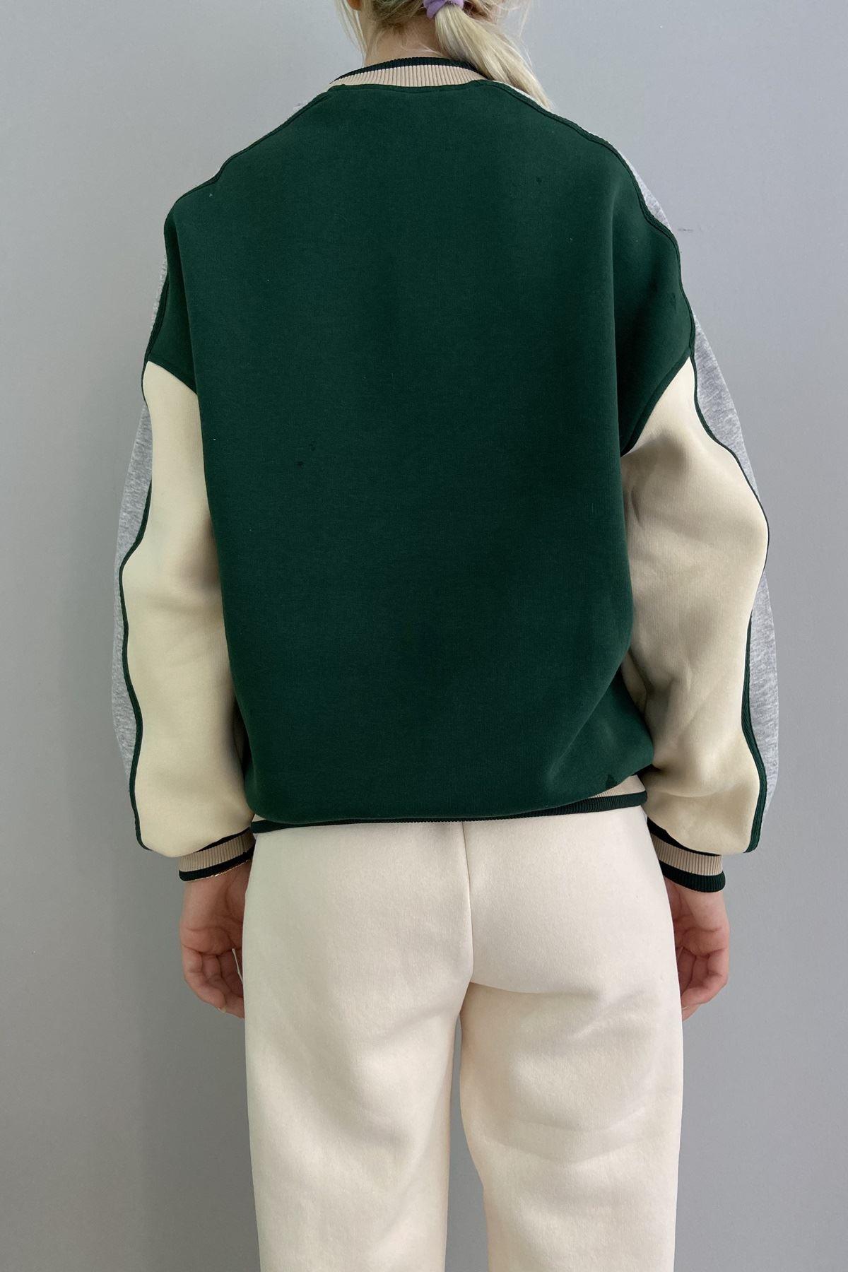 MATCHİL NAKIŞLI SWEAT