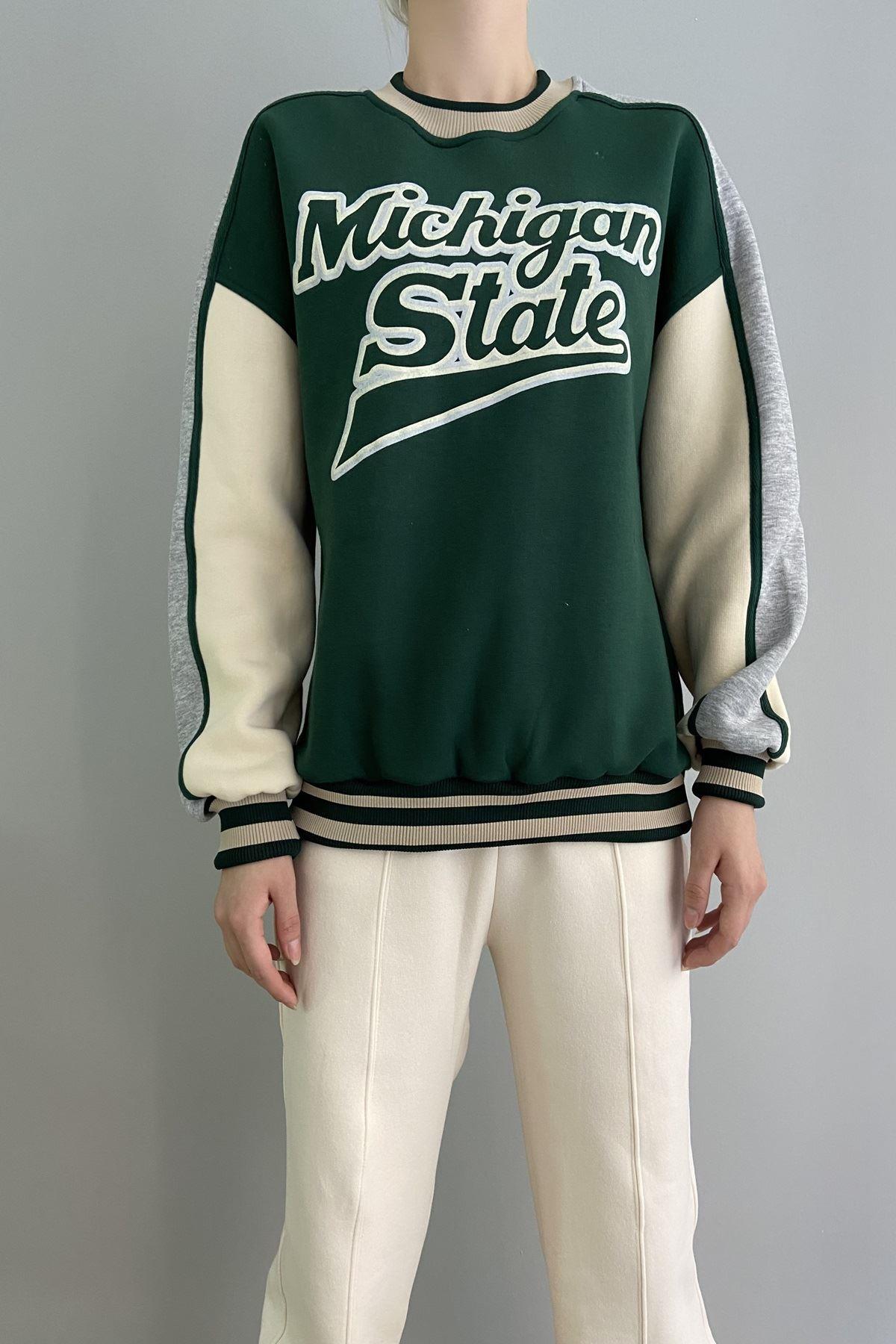 MATCHİL NAKIŞLI SWEAT