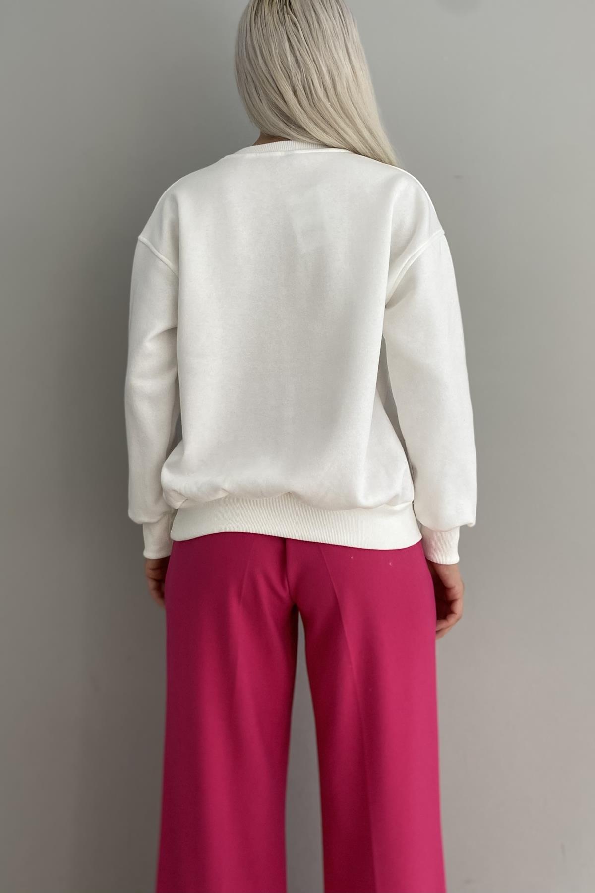 NAKIŞ DETAYLI SWEAT