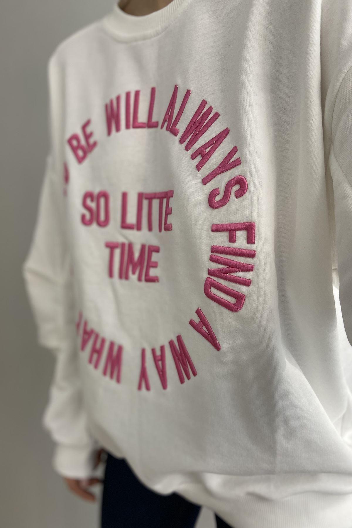 NAKIŞ DETAYLI SWEAT