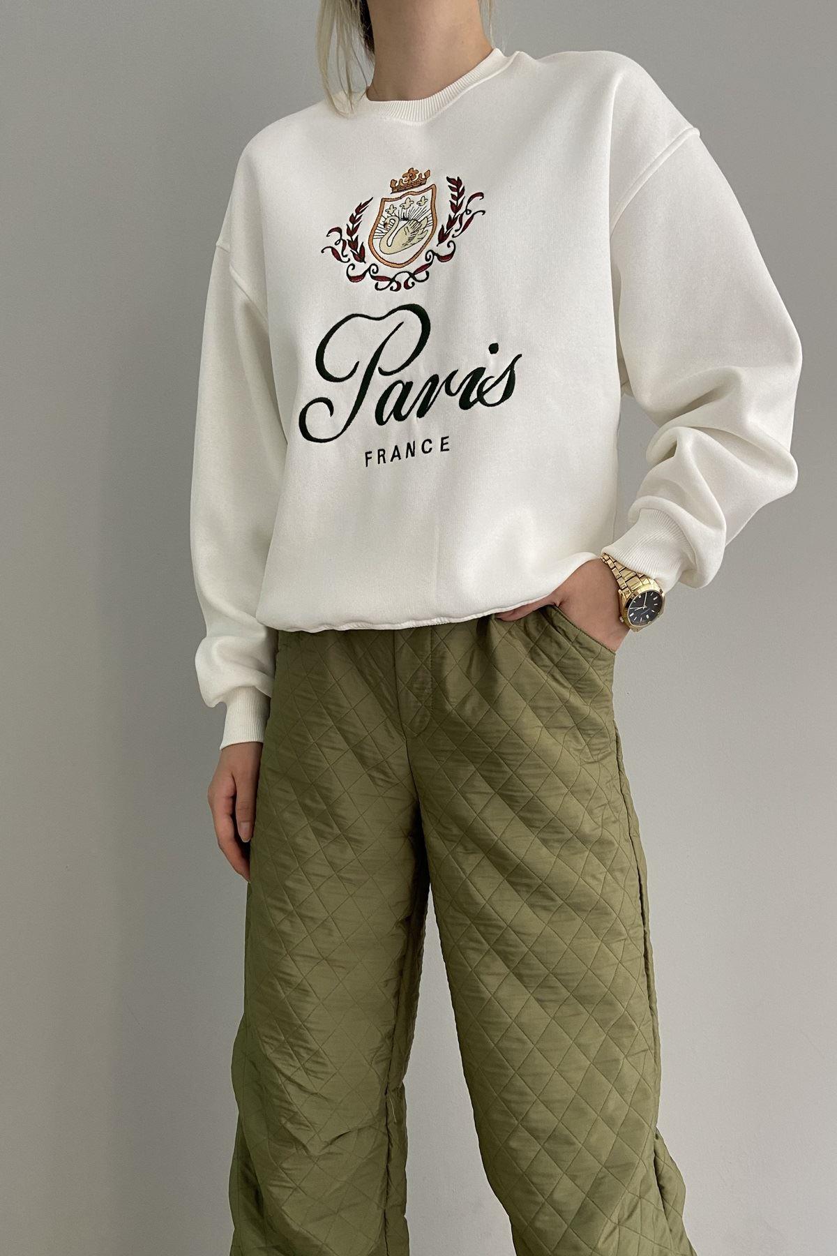 PARİS NAKIŞLI SWEAT