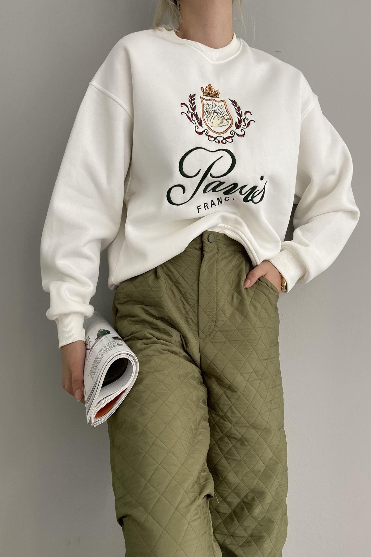 PARİS NAKIŞLI SWEAT