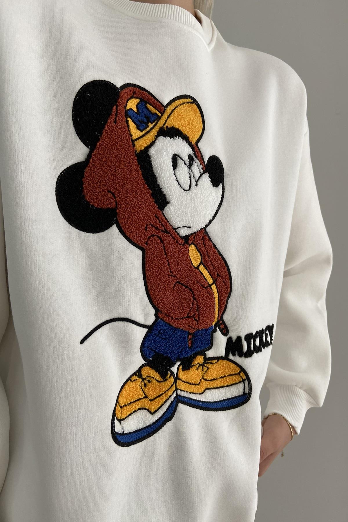 SUZİNE NAKIŞLI MICKEY SWEAT