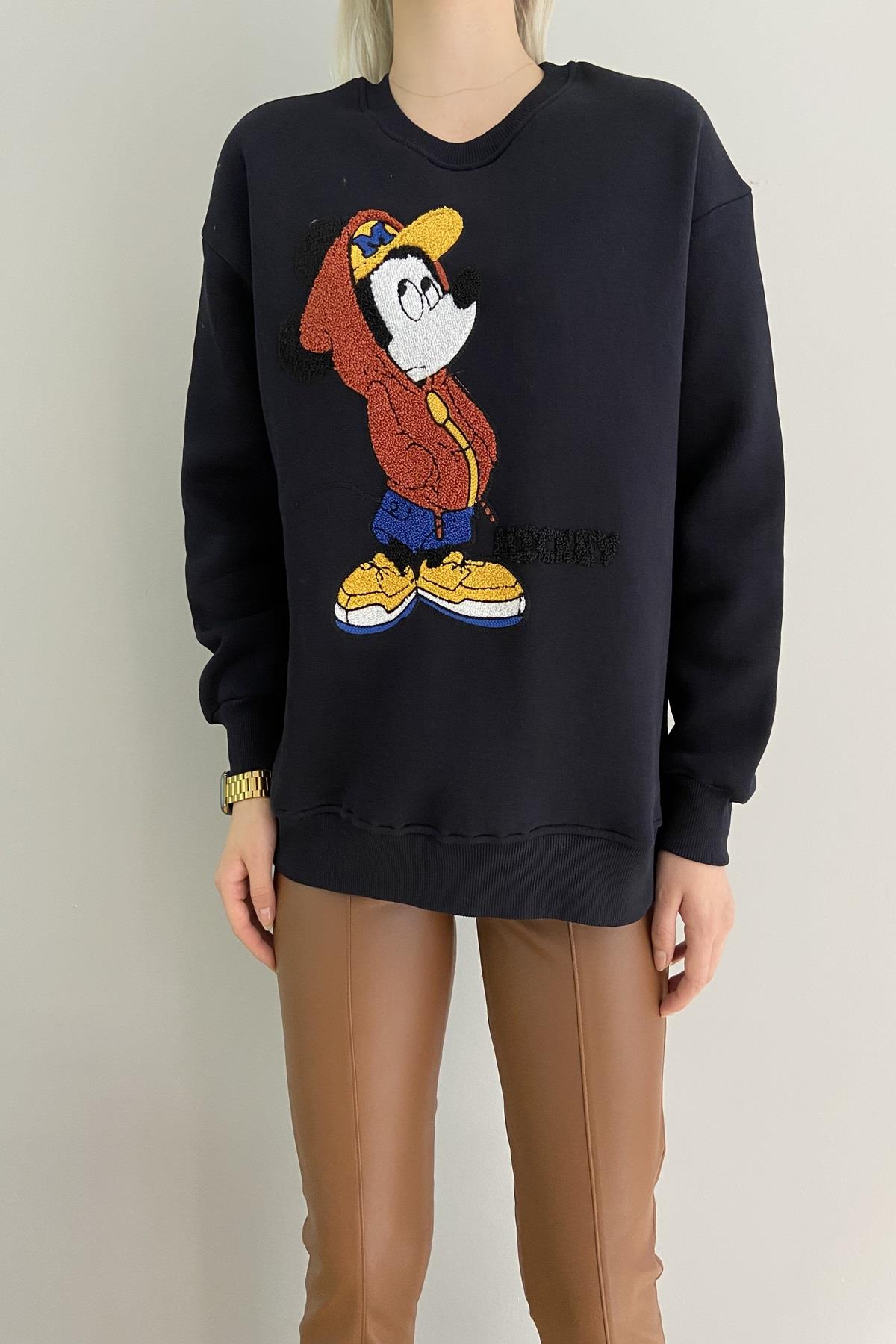 SUZİNE NAKIŞLI MICKEY SWEAT