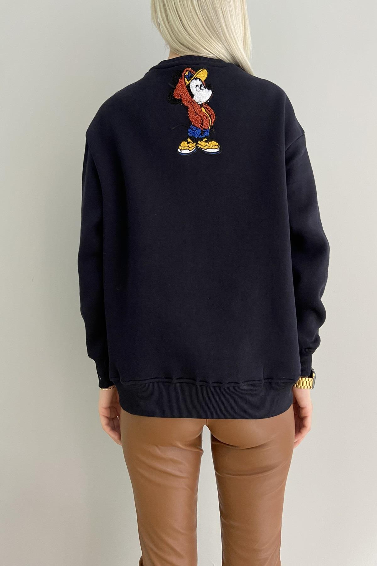 SUZİNE NAKIŞLI MICKEY SWEAT