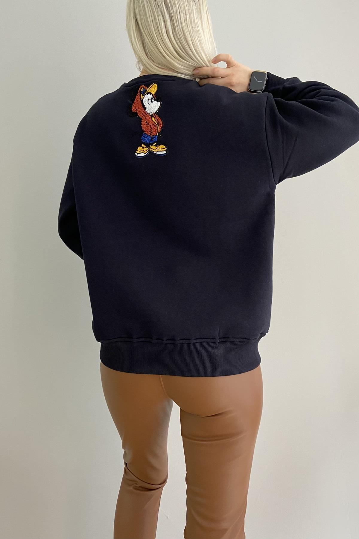 SUZİNE NAKIŞLI MICKEY SWEAT