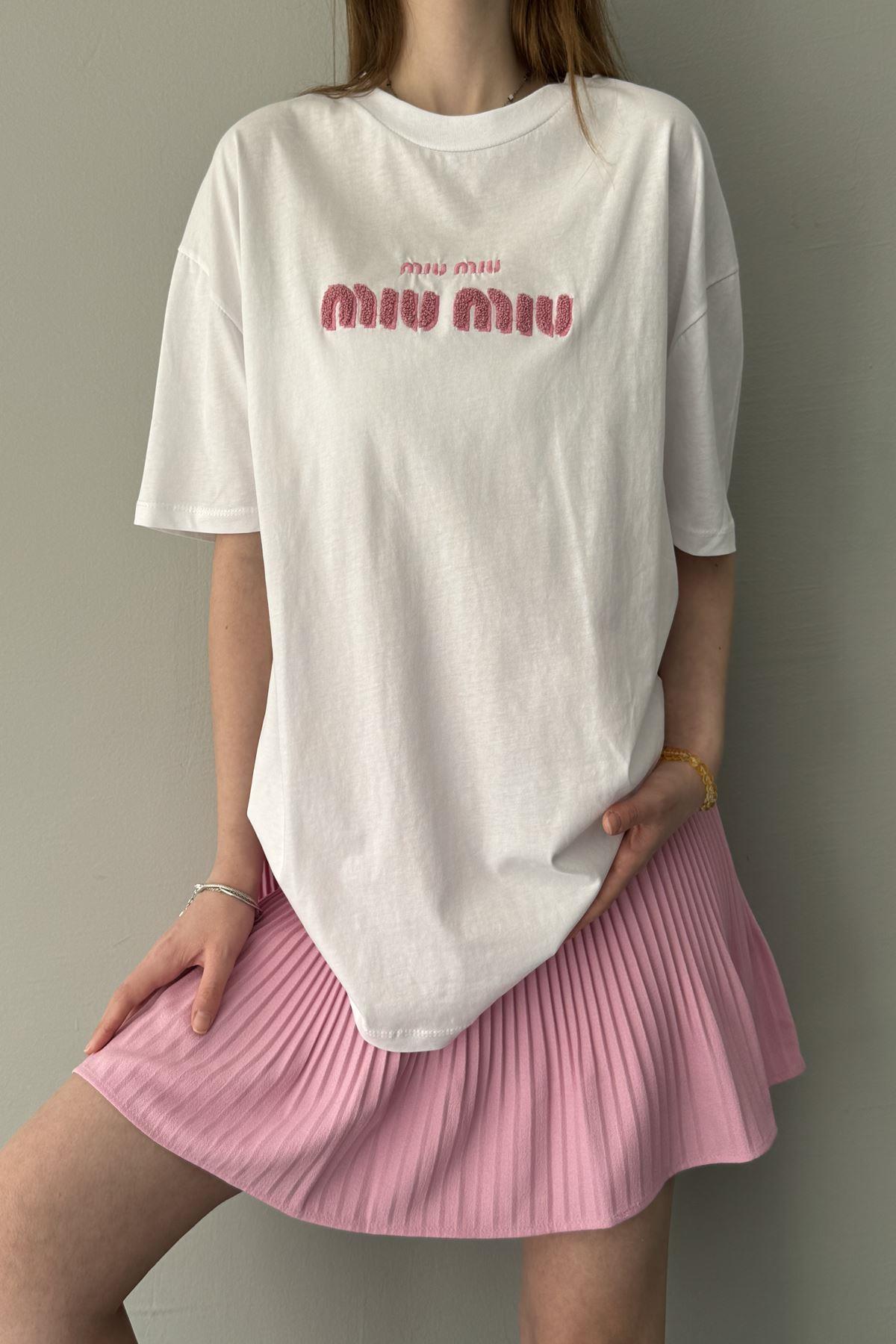 BASKI DETAY TYSHIRT