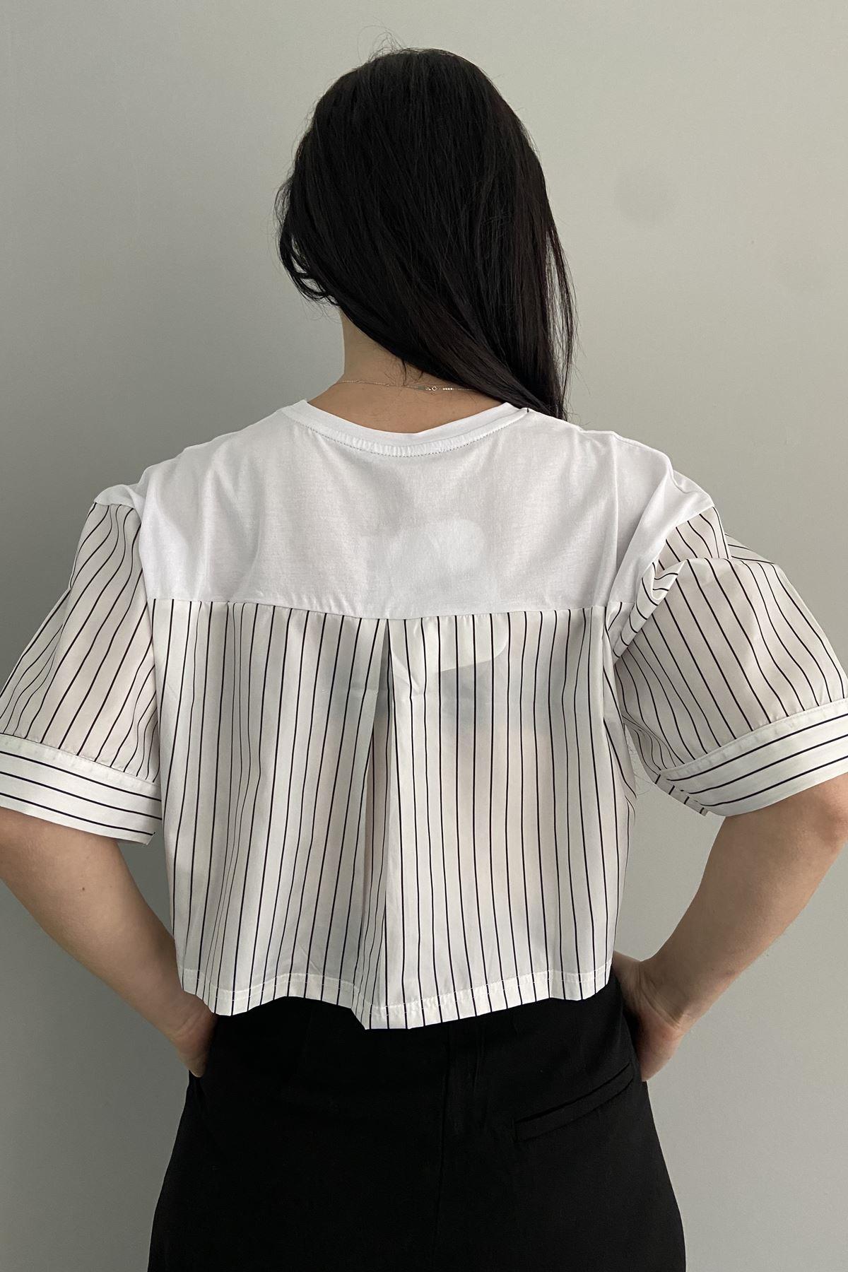 BASKI DETAYLI MATCHLİ TSHIRT