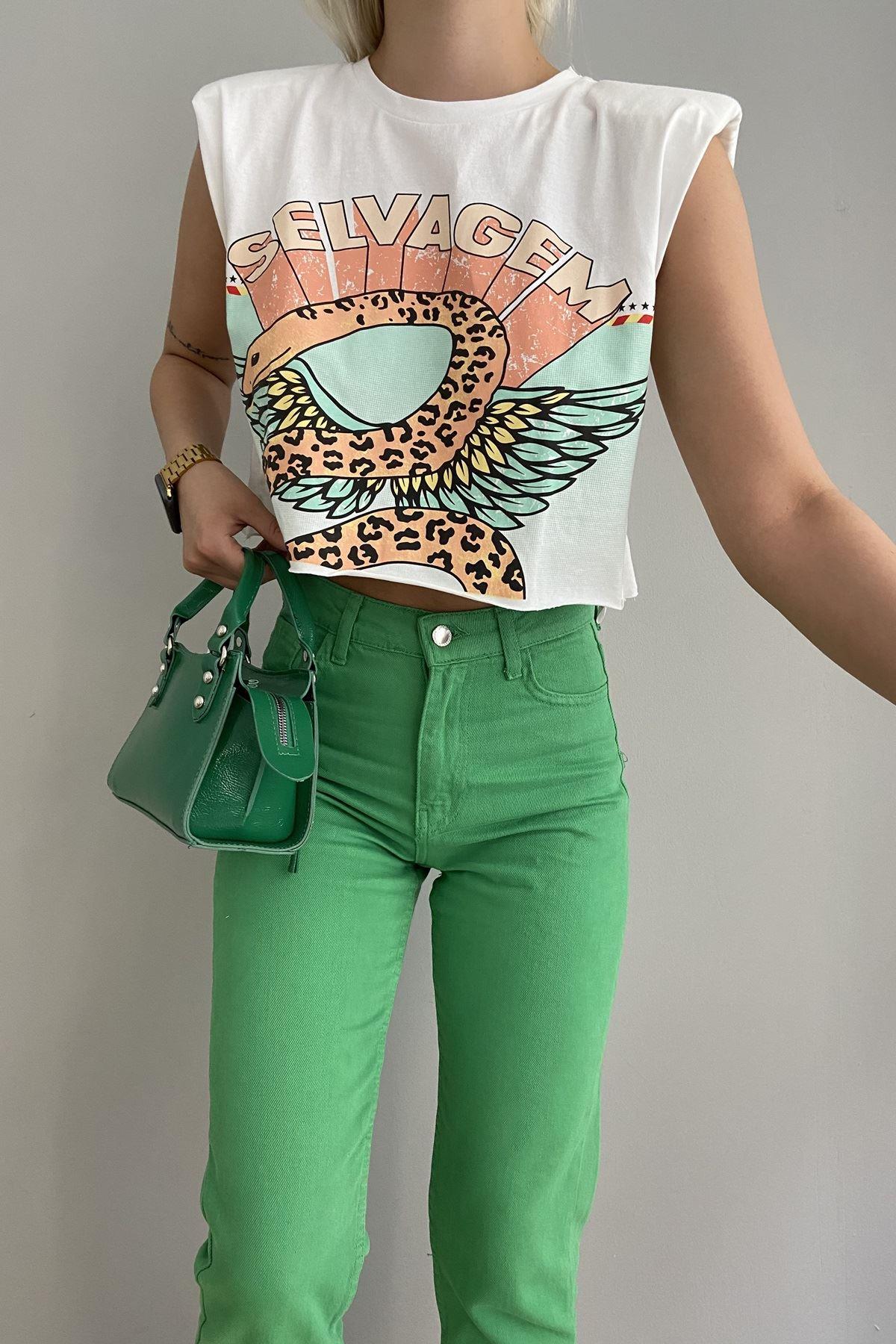 BASKILI CROP TSHIRT