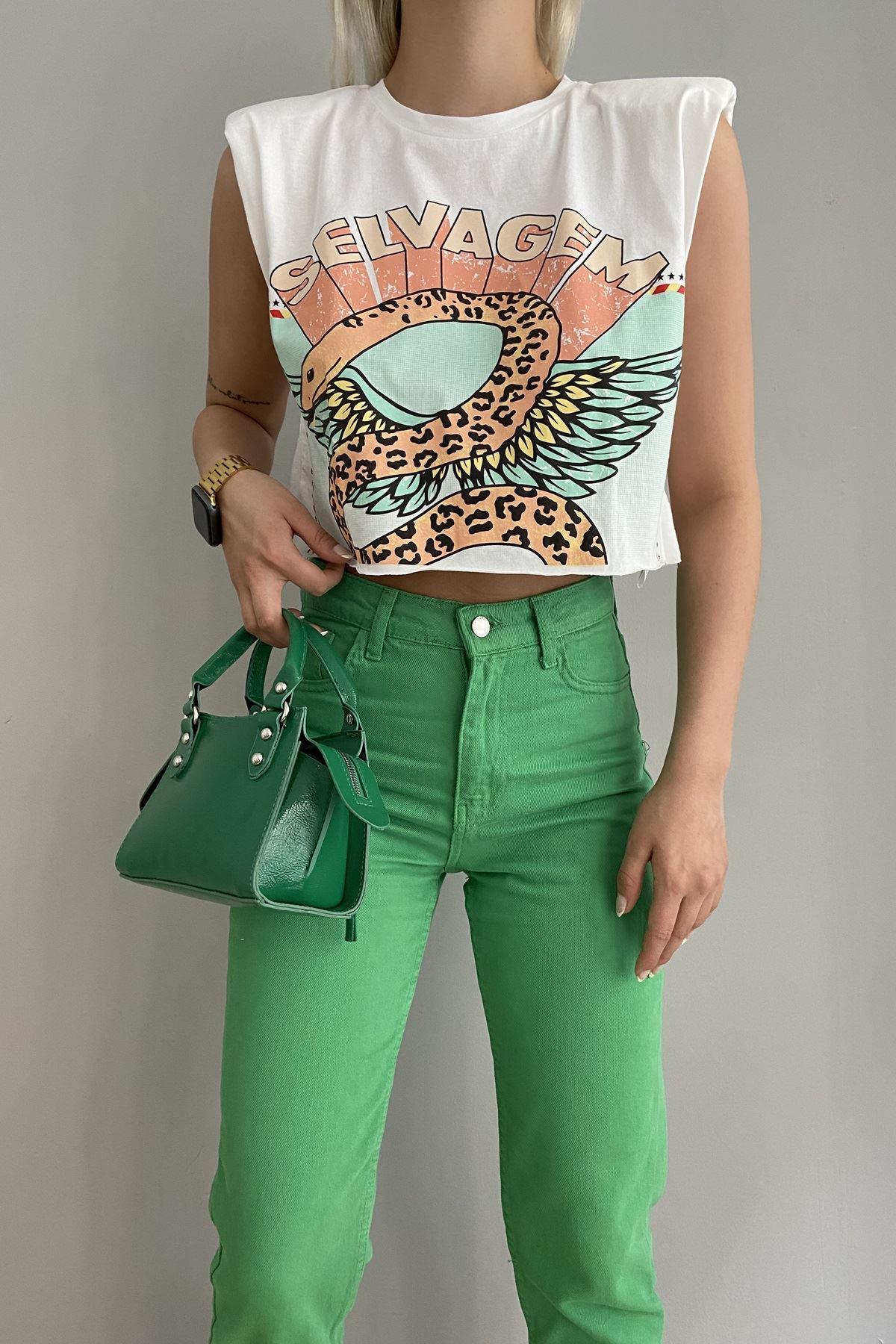 BASKILI CROP TSHIRT