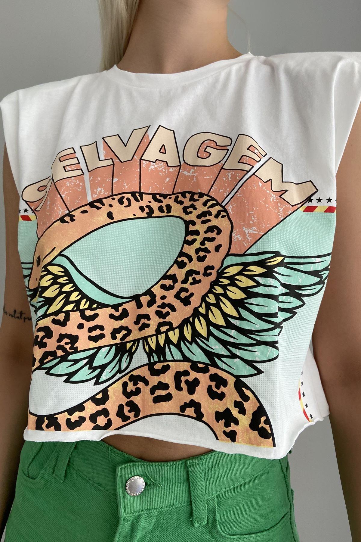 BASKILI CROP TSHIRT
