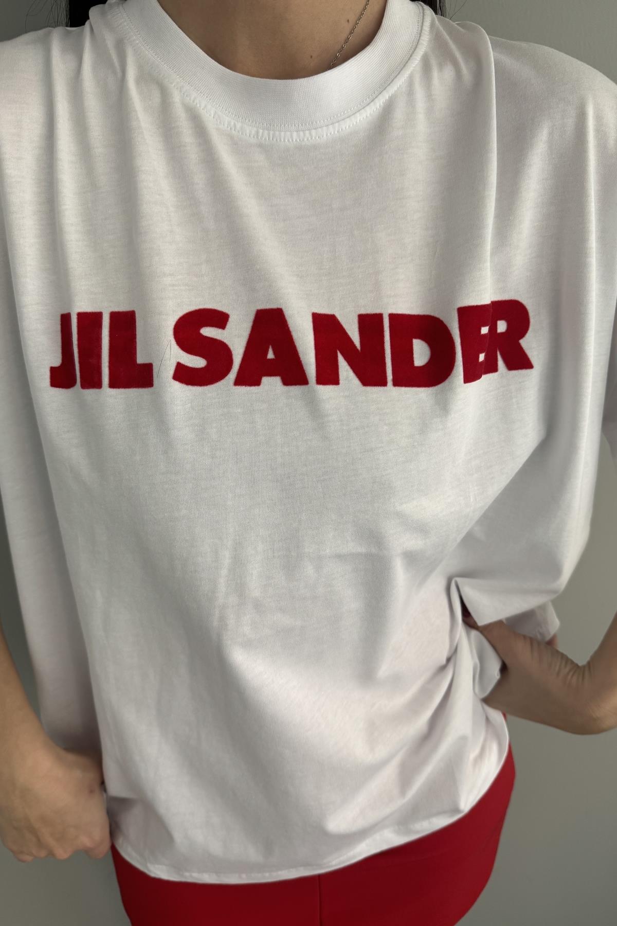 BASKILI DETAYLI TSHIRT