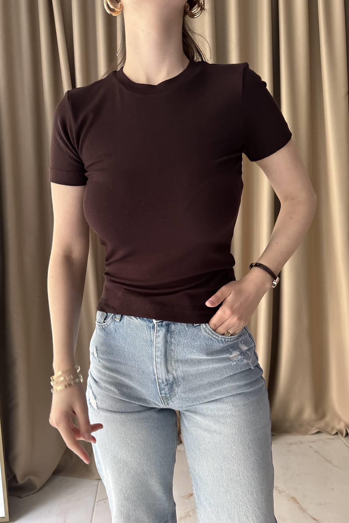 BİSİKLET YAKA KISA KOL TSHIRT