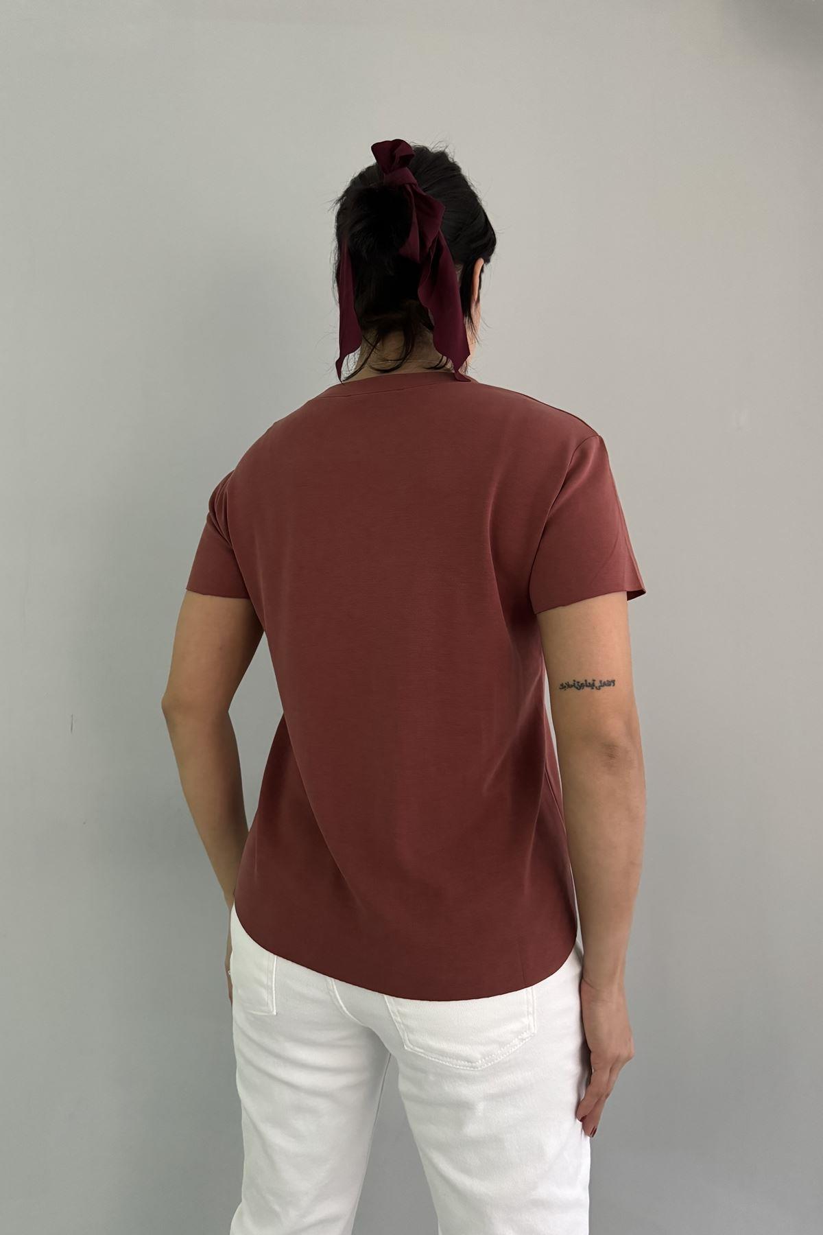 BİSİKLET YAKA MODAL TSHIRT